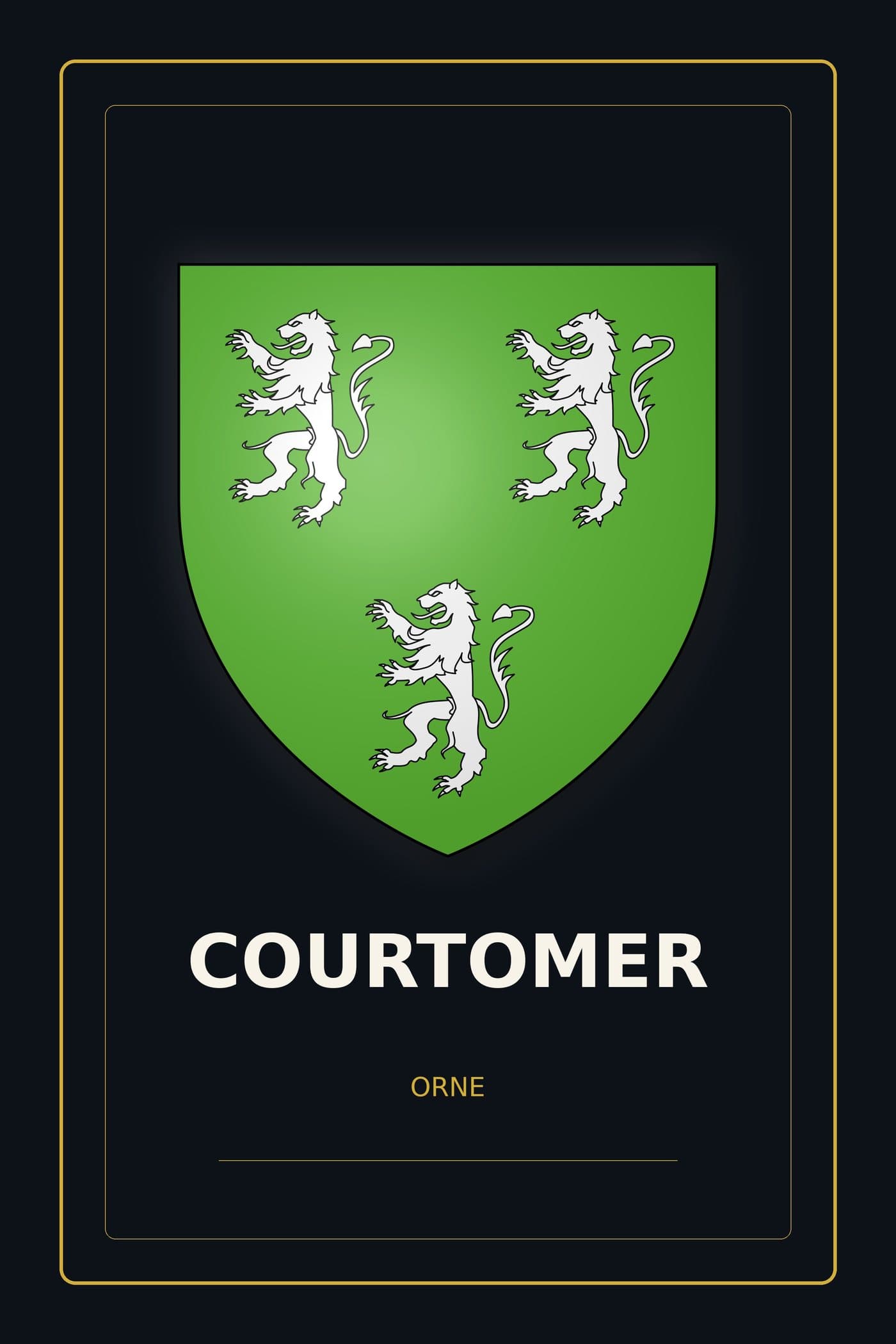 Blason de Courtomer