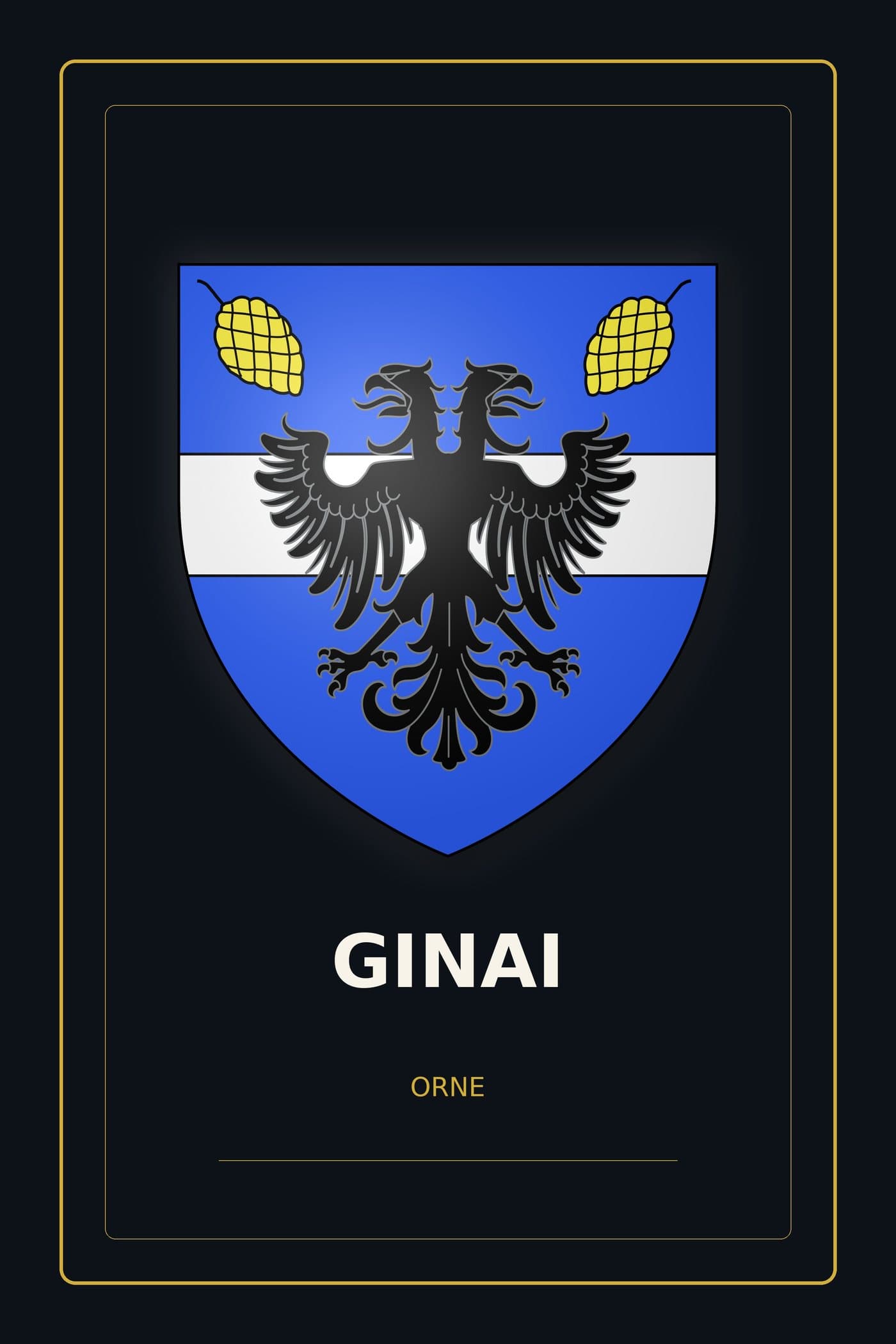 Blason de Ginai