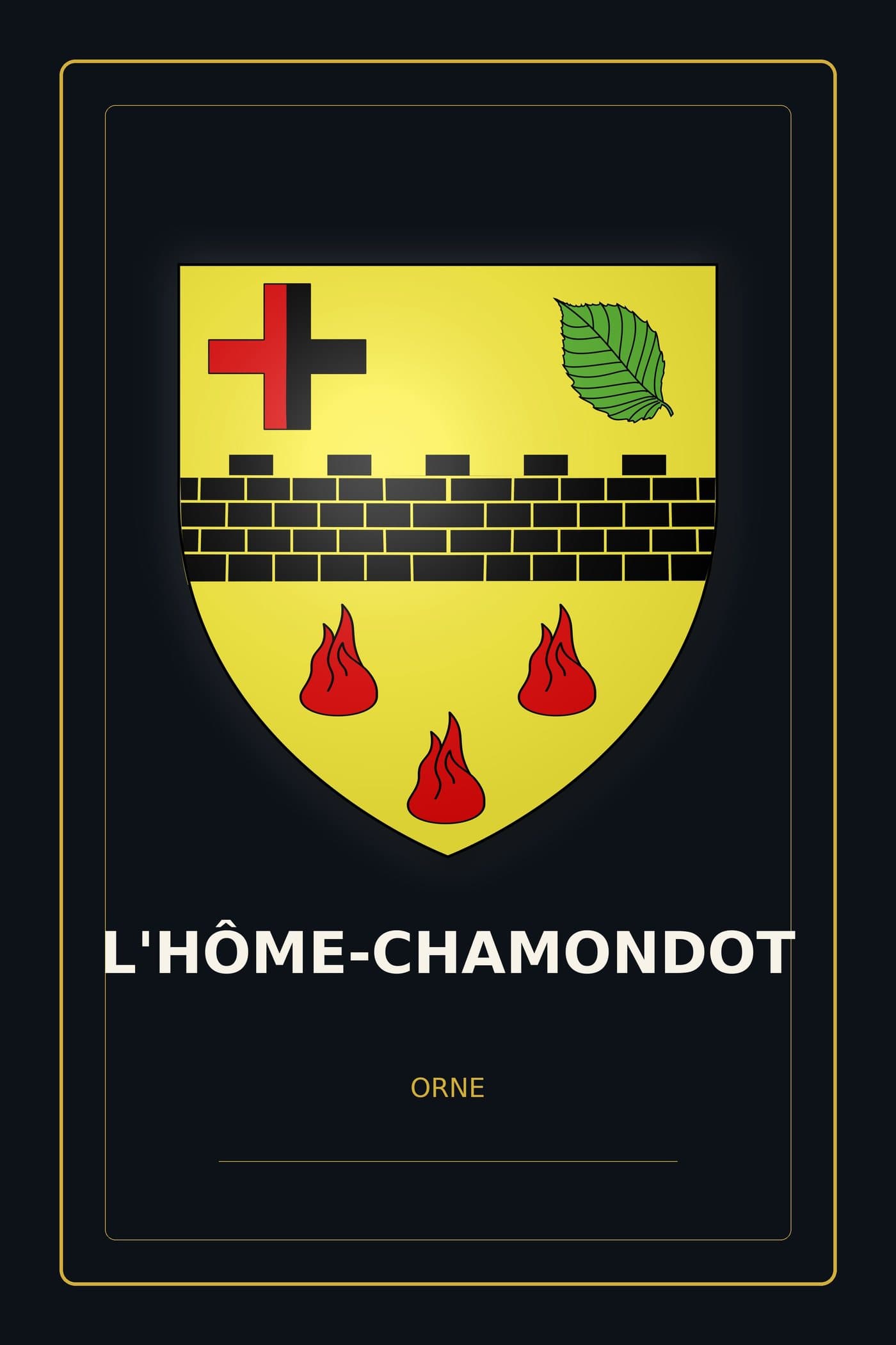 Blason de L'Hôme-Chamondot