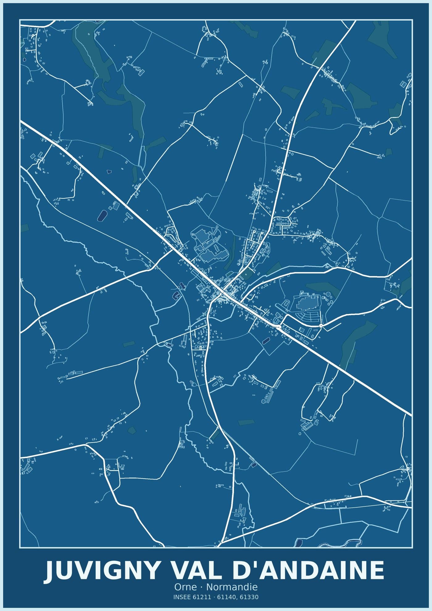 Plan de Juvigny Val d'Andaine