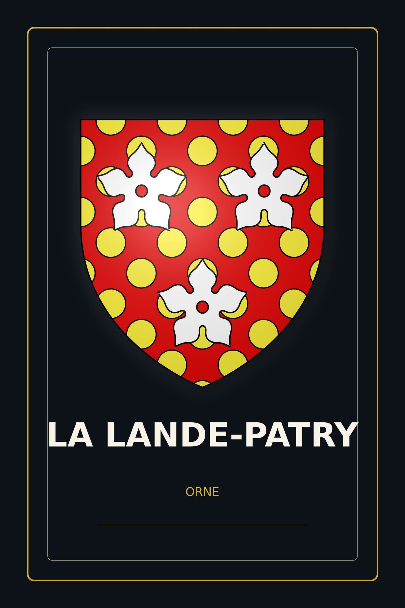 Blason de La Lande-Patry