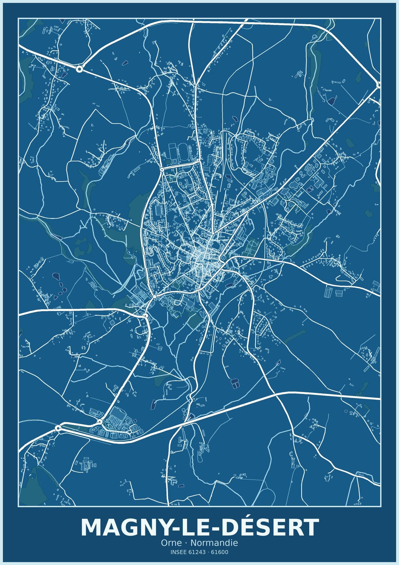 Plan de Magny-le-Désert