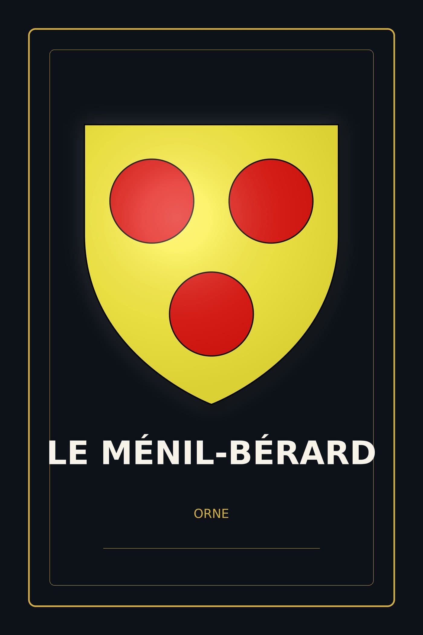 Blason du Ménil-Bérard
