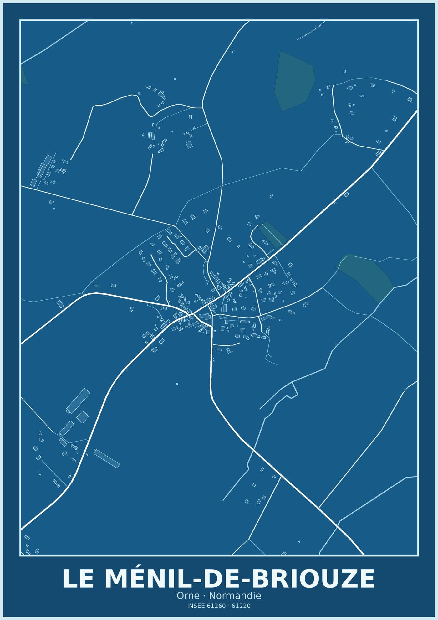 Plan du Ménil-de-Briouze