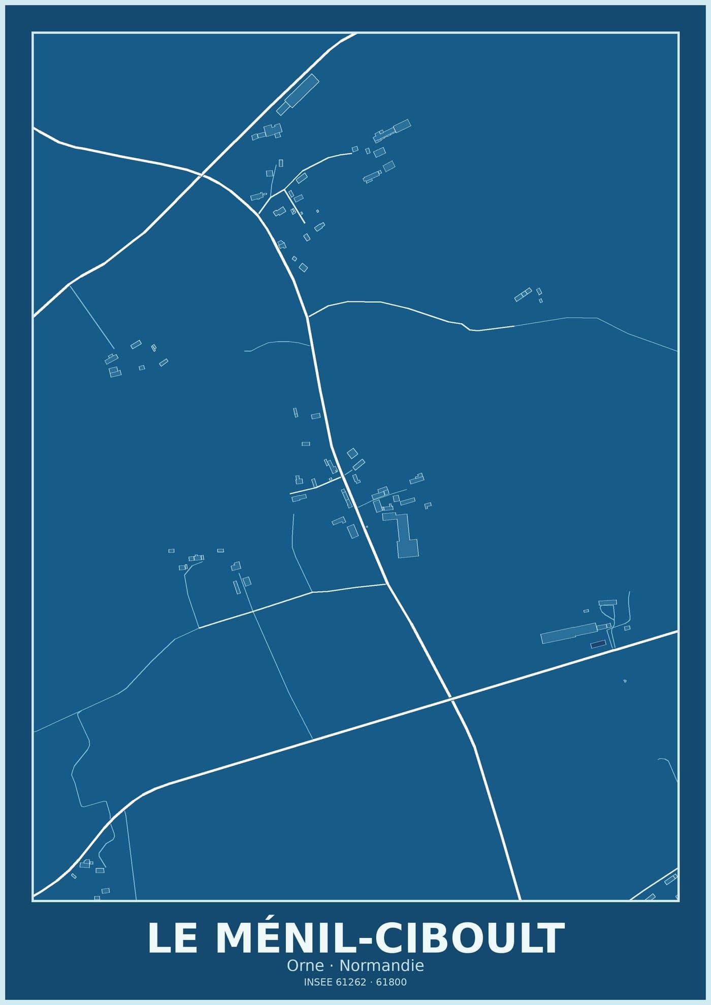 Plan du Ménil-Ciboult