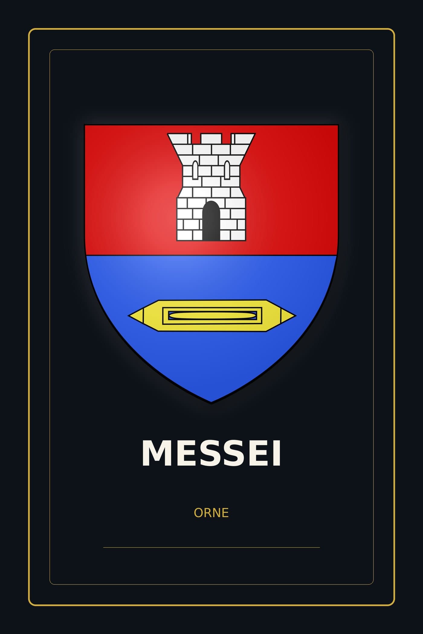 Blason de Messei