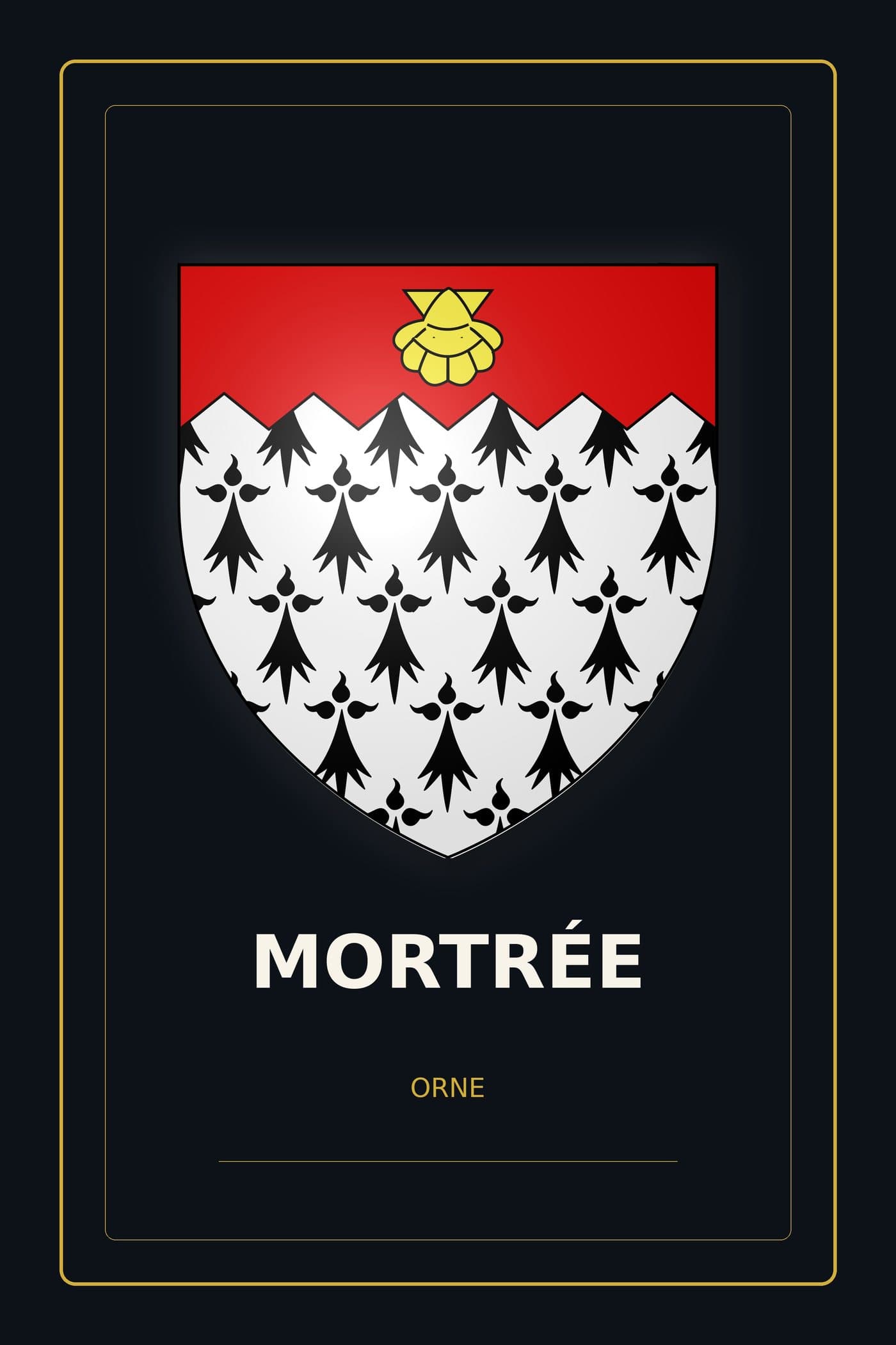 Blason de Mortrée