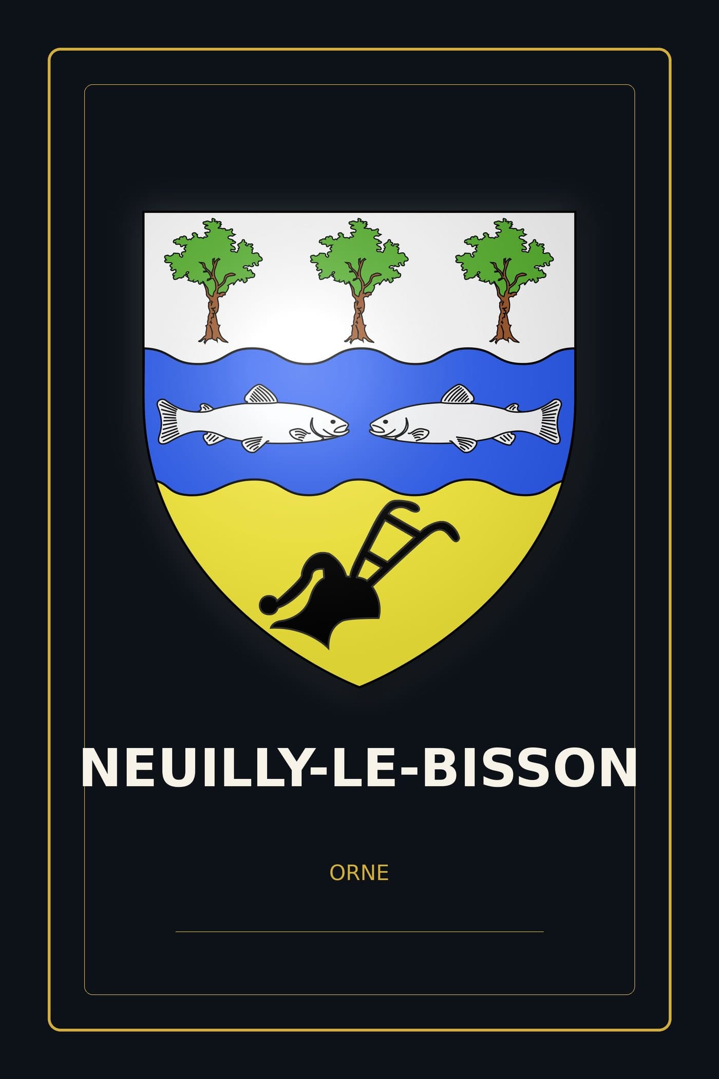 Blason de Neuilly-le-Bisson