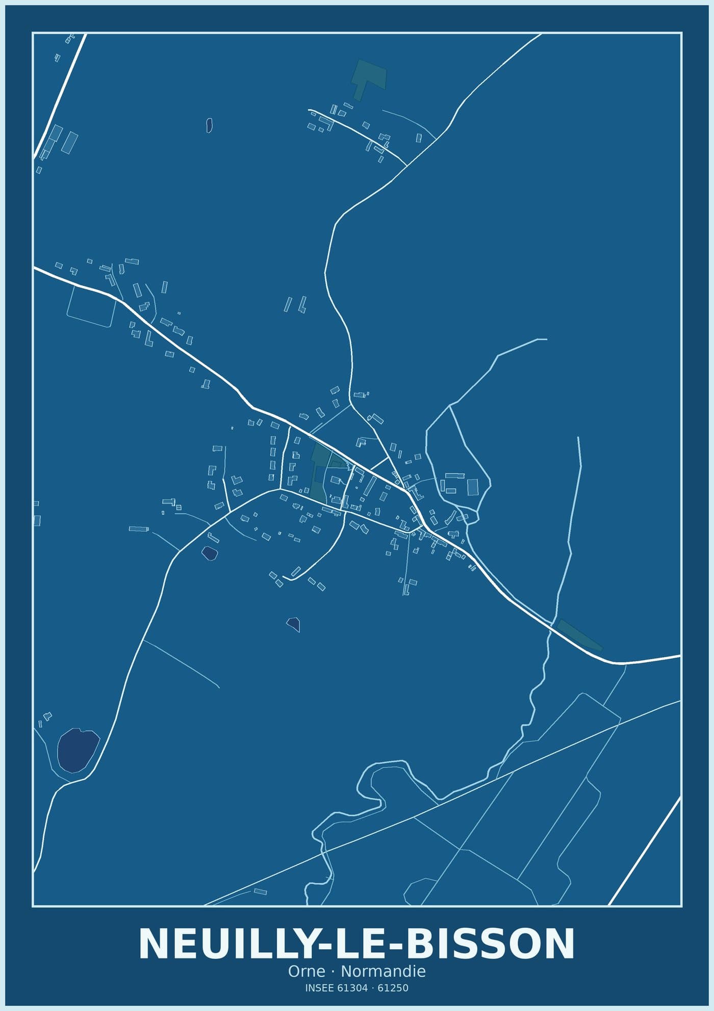 Plan de Neuilly-le-Bisson