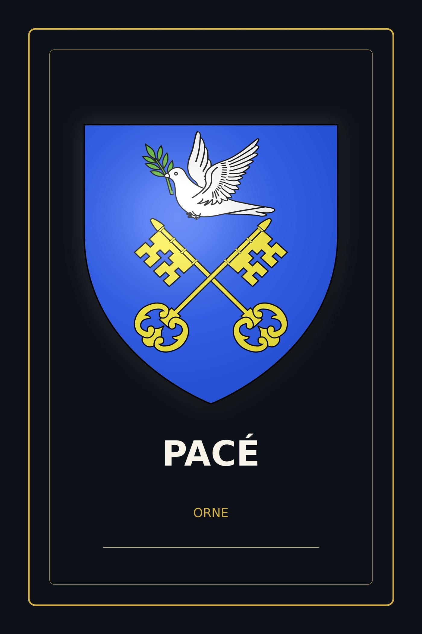 Blason de Pacé