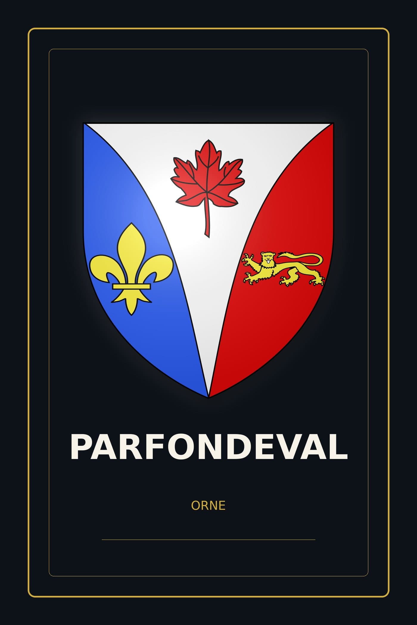 Blason de Parfondeval
