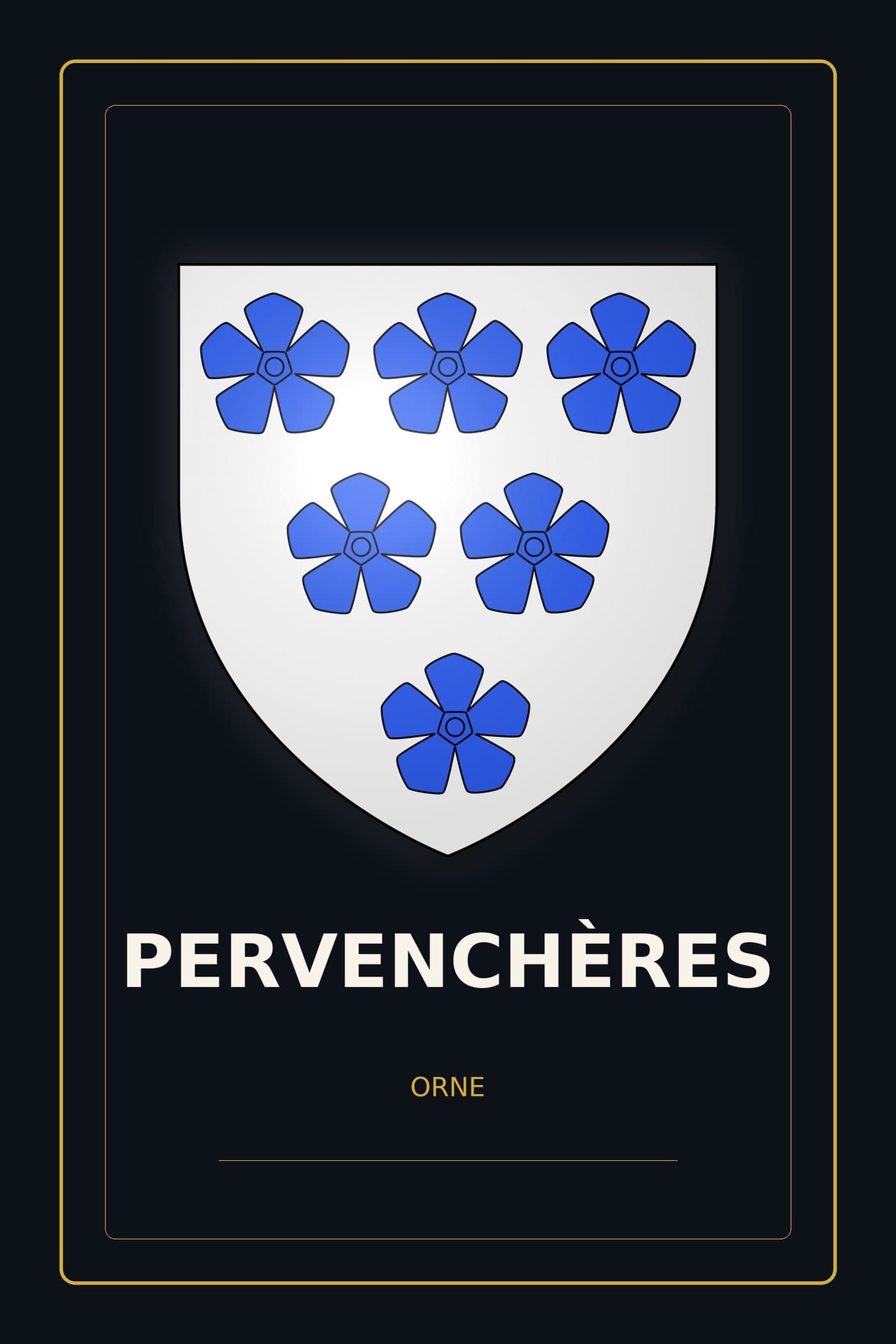 Blason de Pervenchères