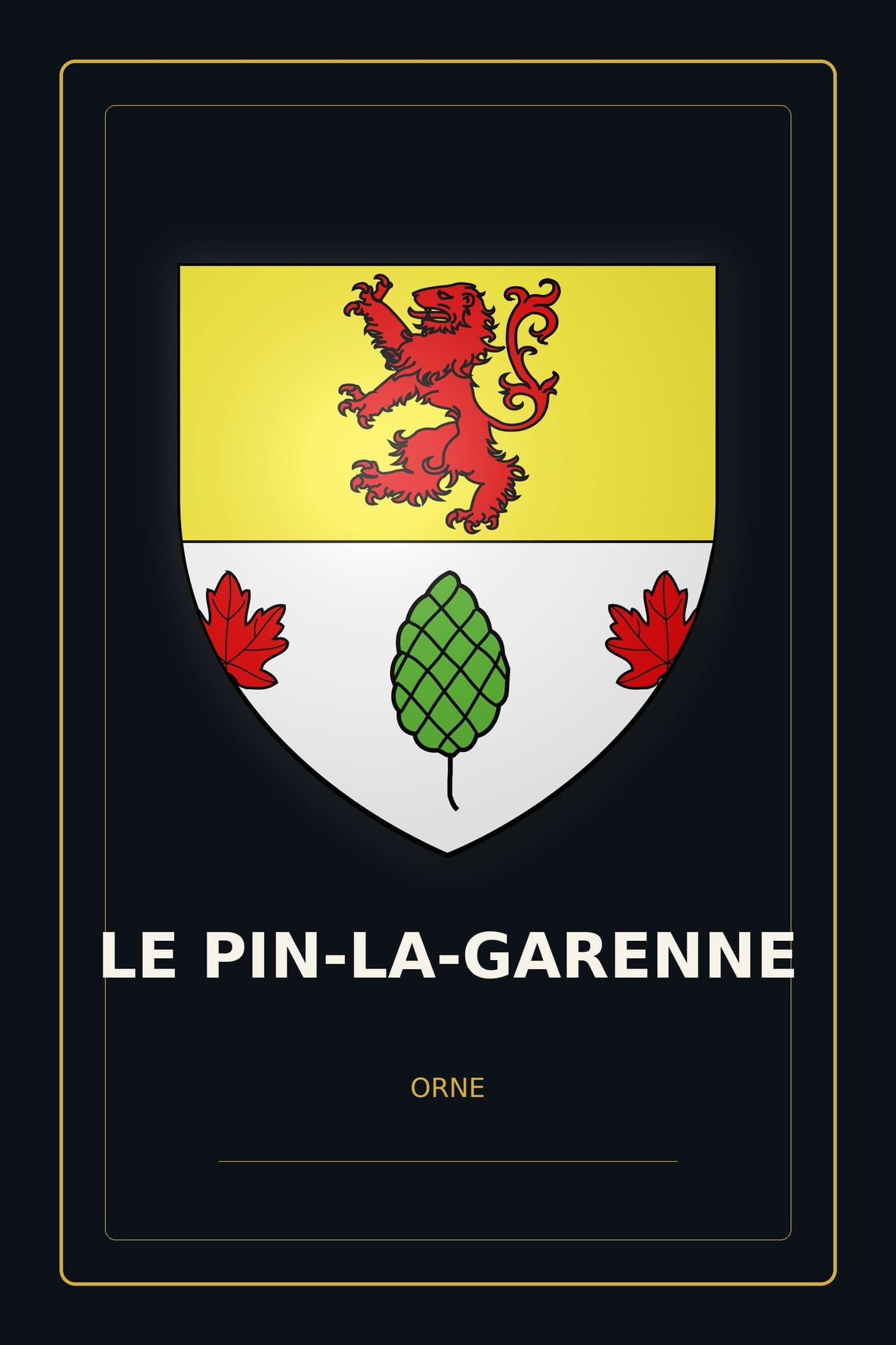 Blason du Pin-la-Garenne