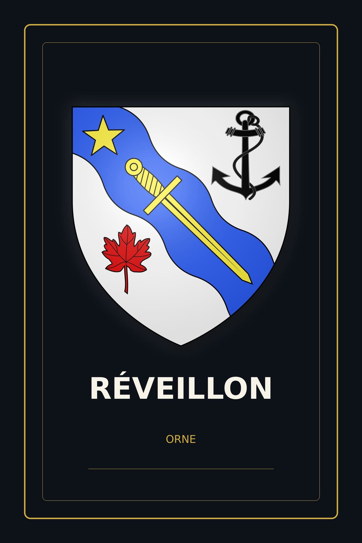 Blason de Réveillon