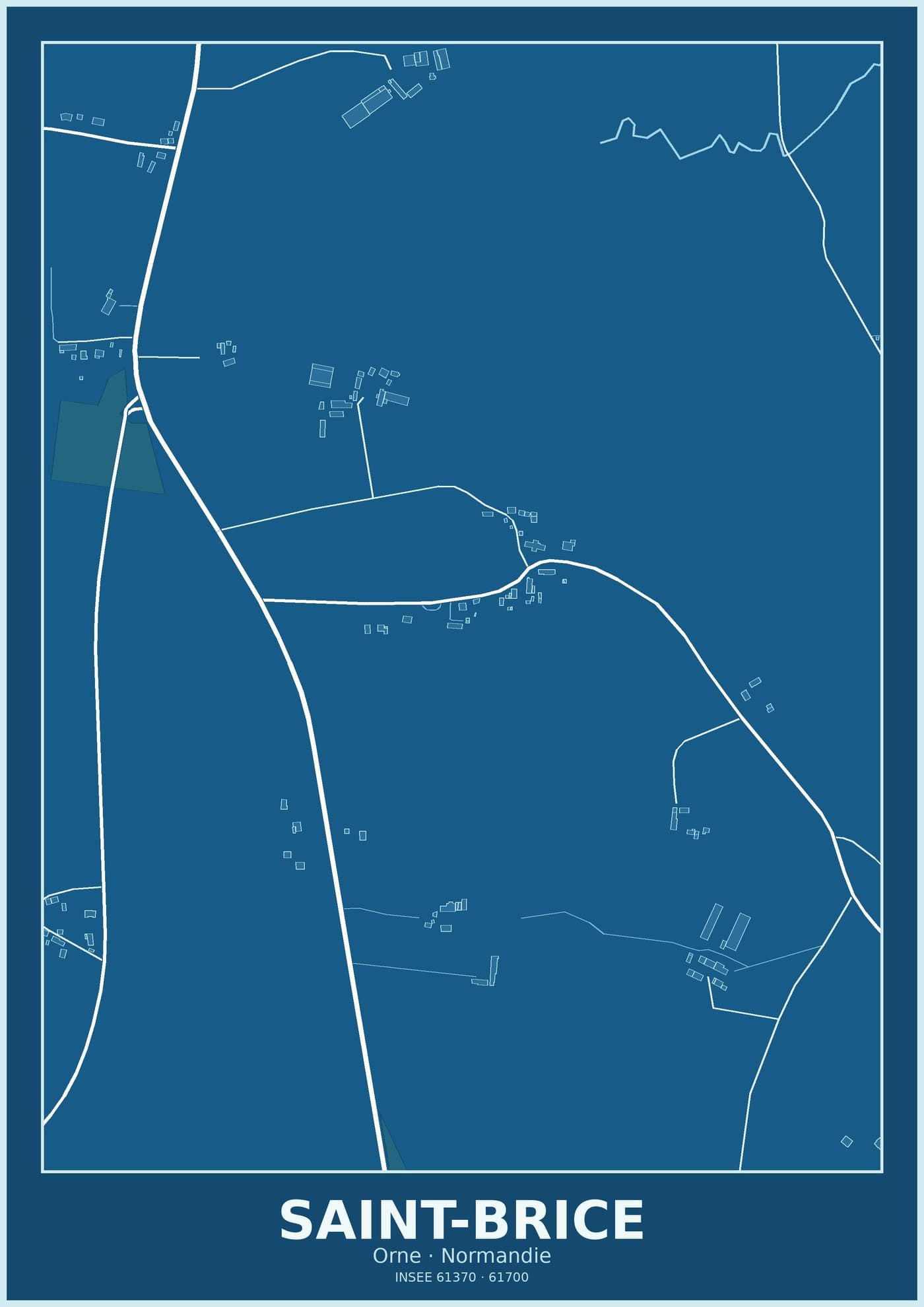 Plan de Saint-Brice