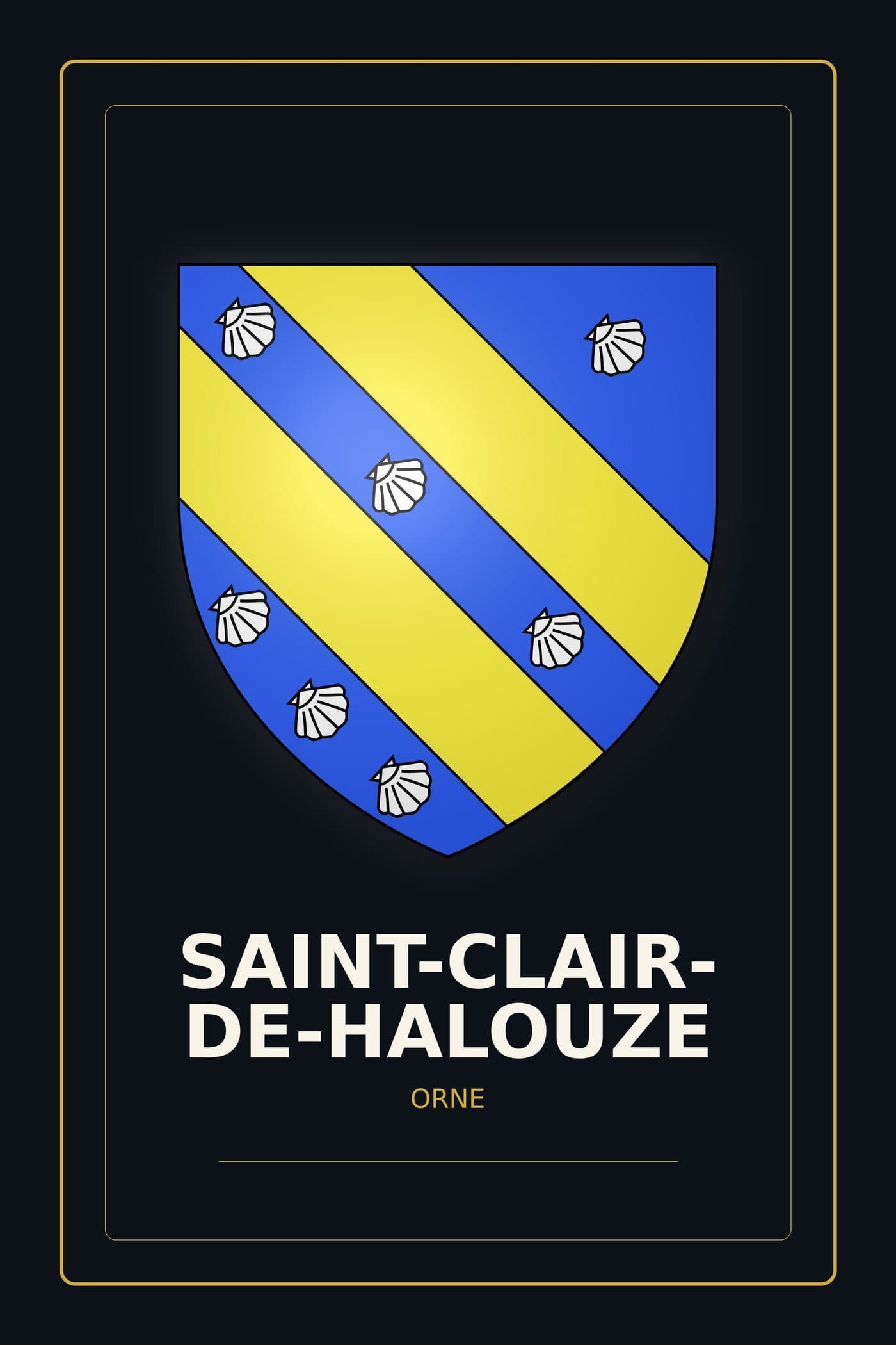 Blason de Saint-Clair-de-Halouze
