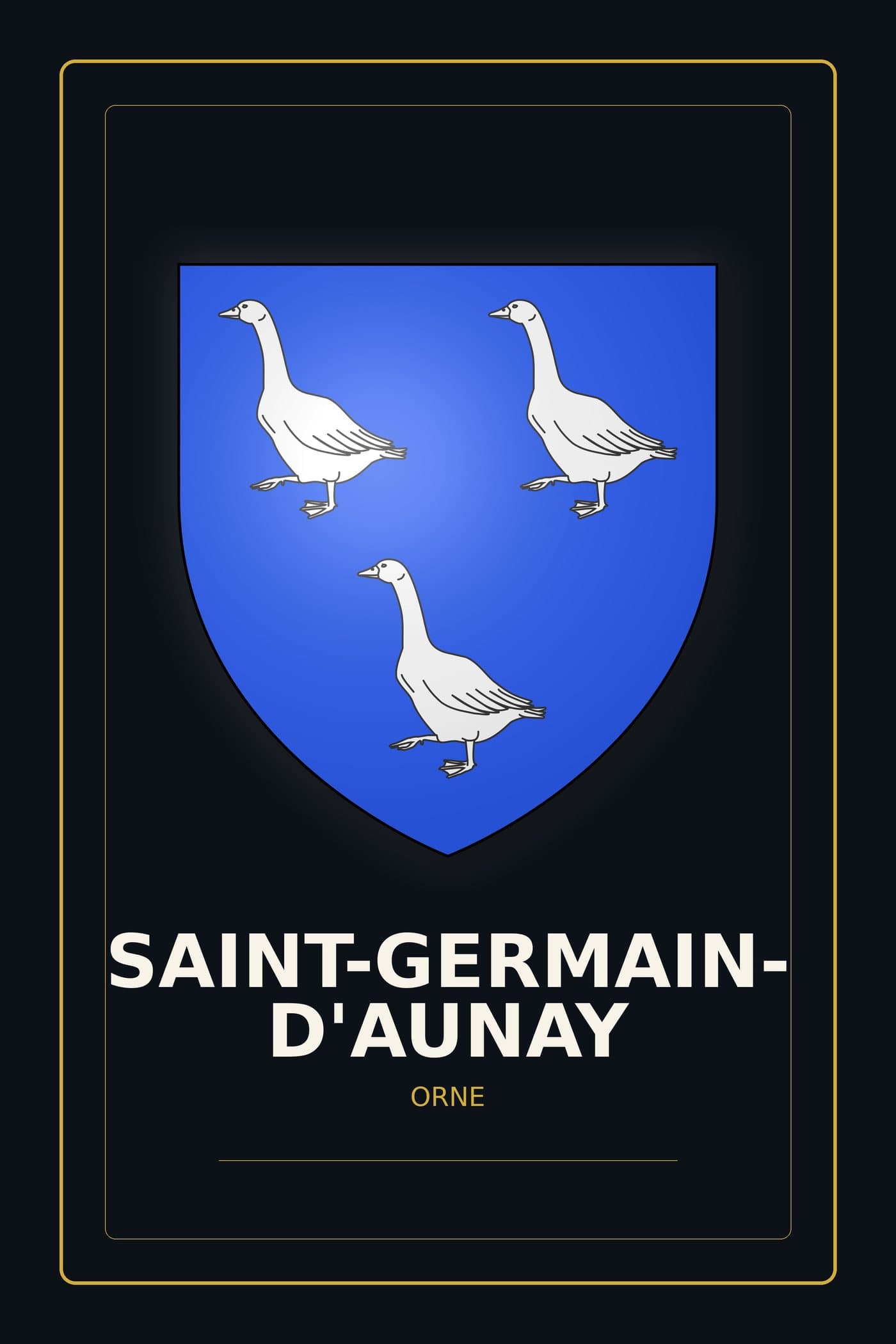 Blason de Saint-Germain-d'Aunay