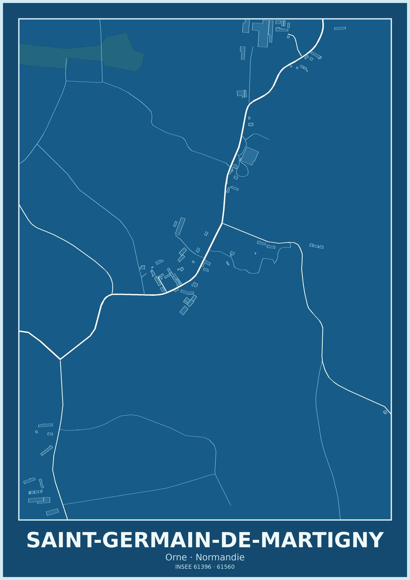 Plan de Saint-Germain-de-Martigny