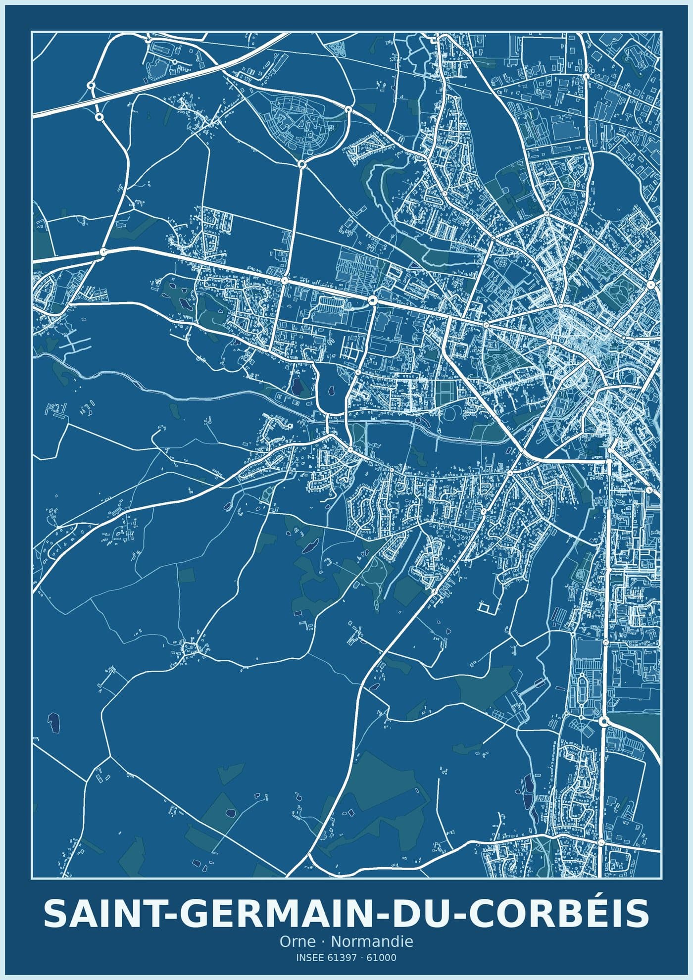 Affiche de Saint-Germain-du-Corbéis
