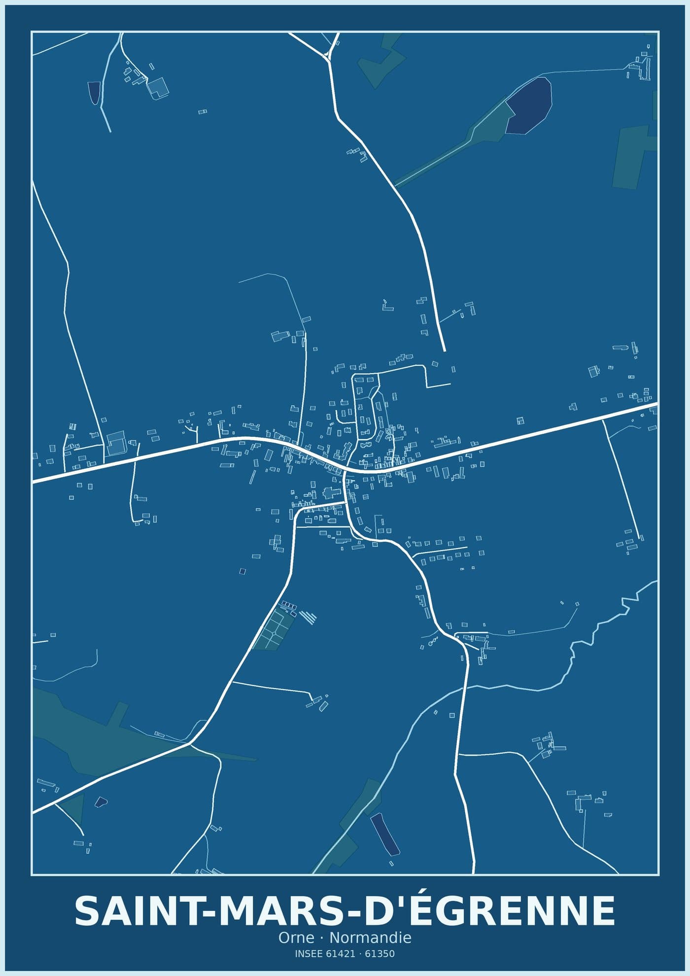 Plan de Saint-Mars-d'Égrenne