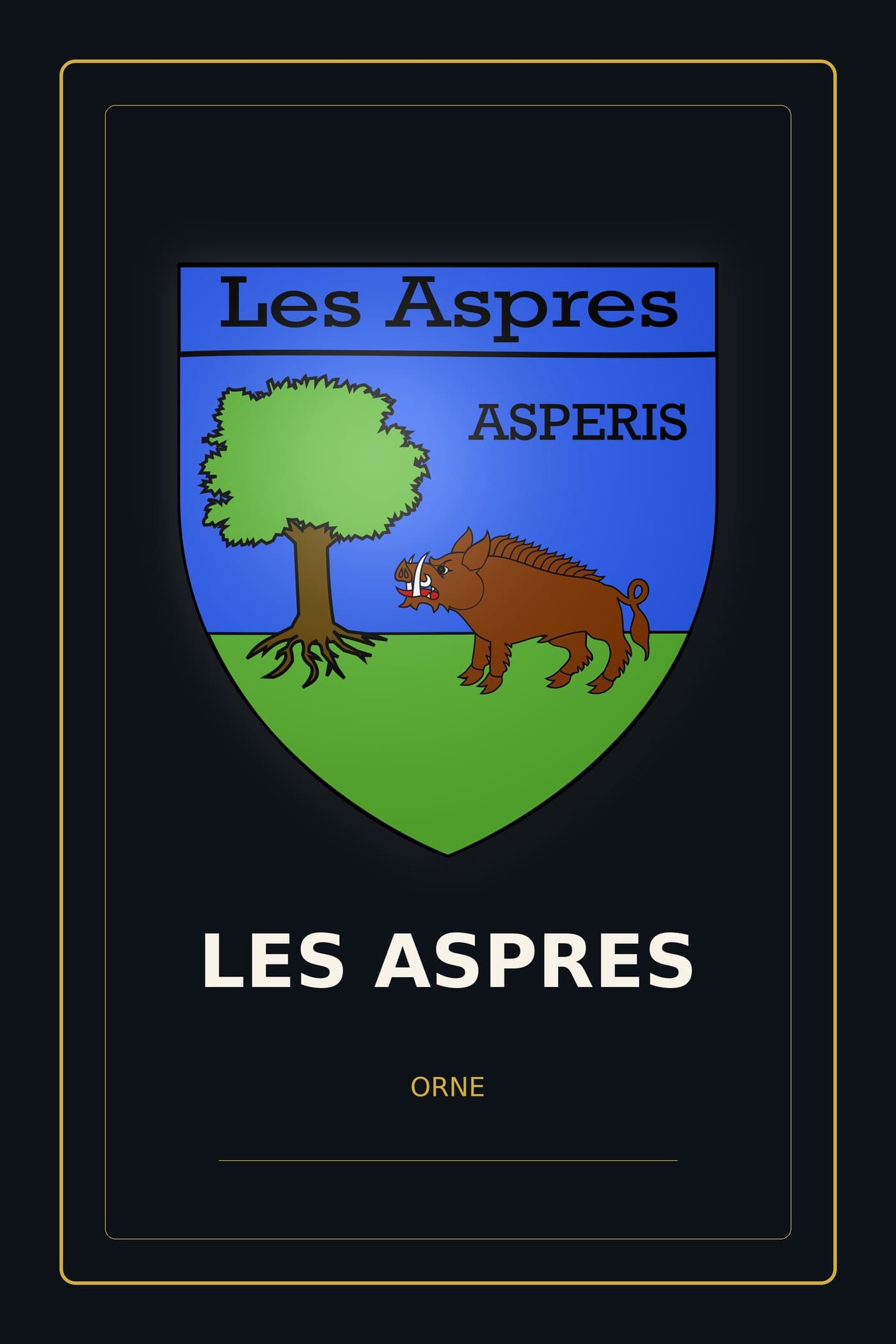 Blason des Aspres