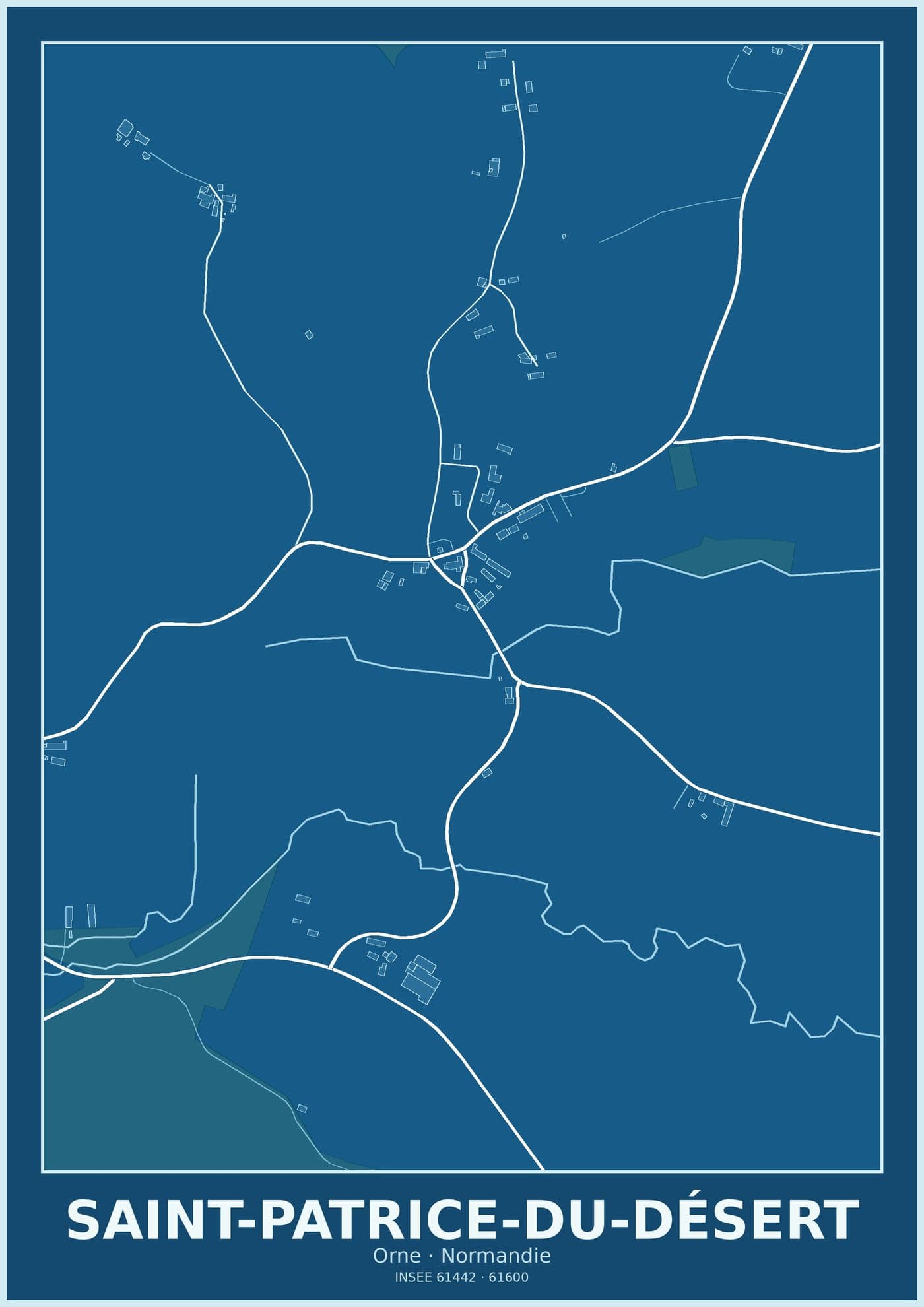 Plan de Saint-Patrice-du-Désert
