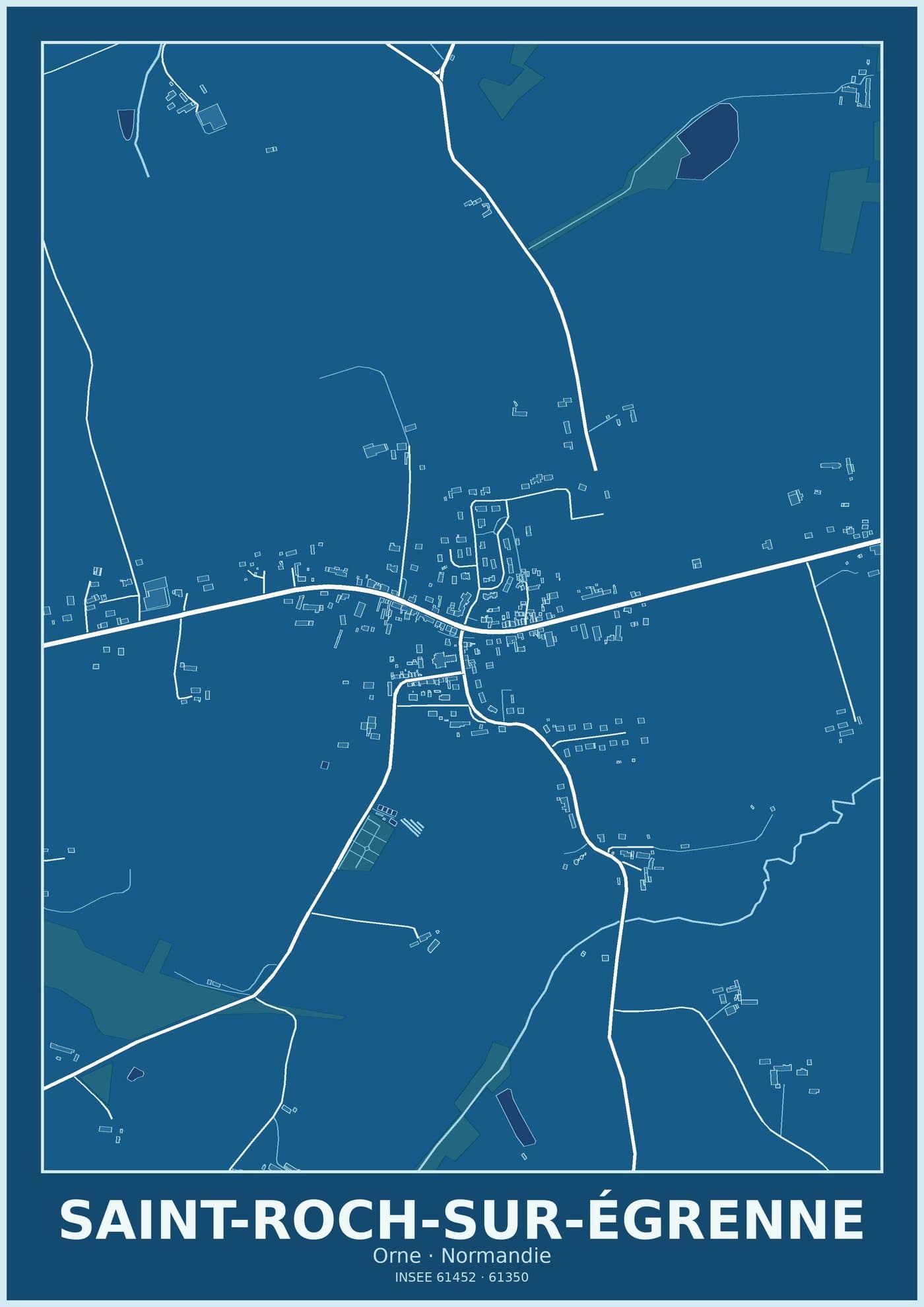 Plan de Saint-Roch-sur-Égrenne