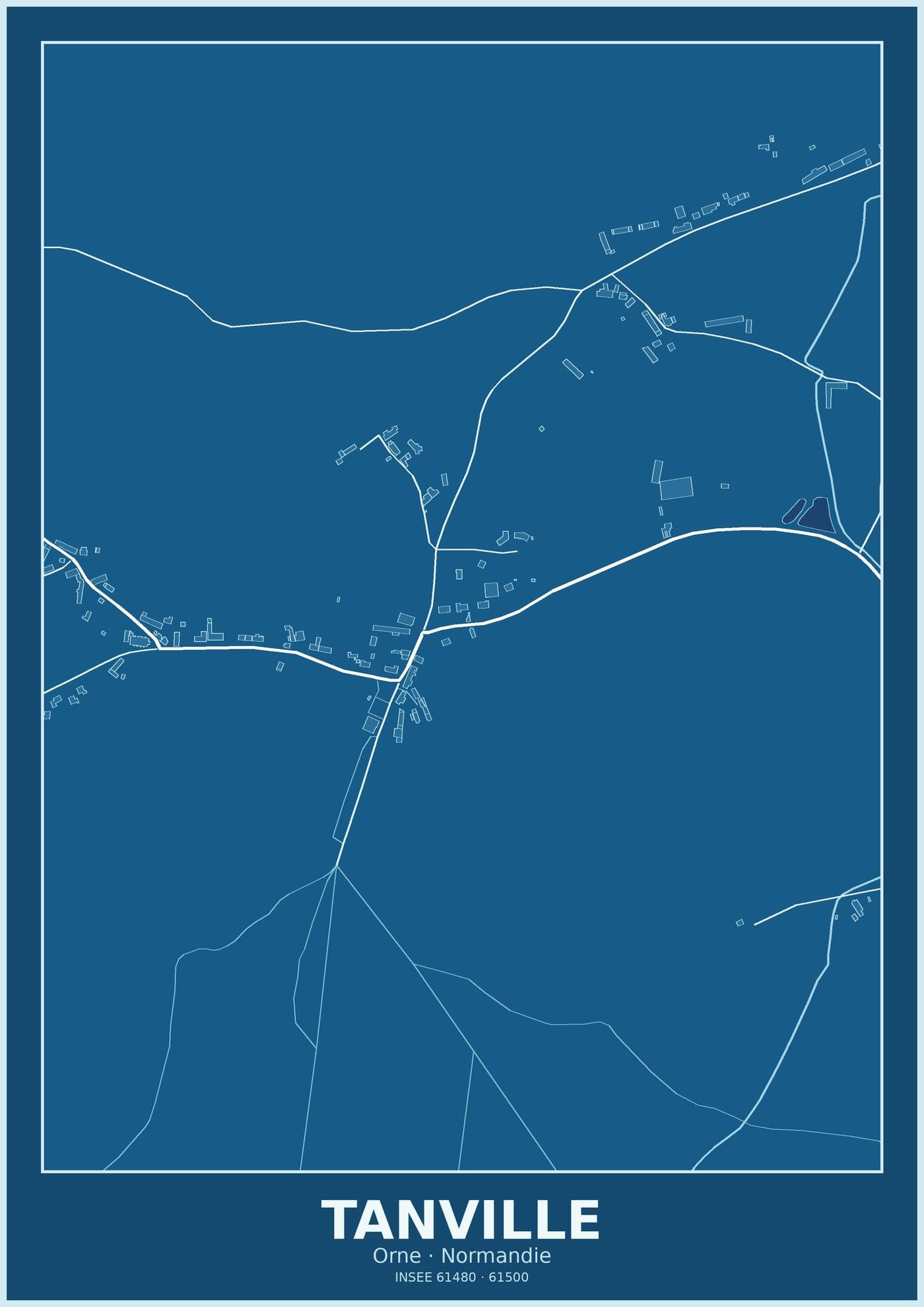 Plan de Tanville