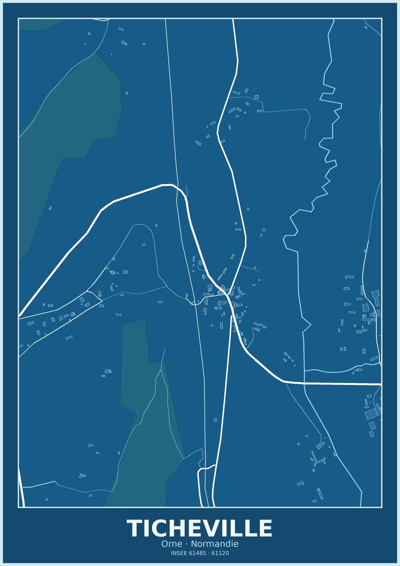 Plan de Ticheville