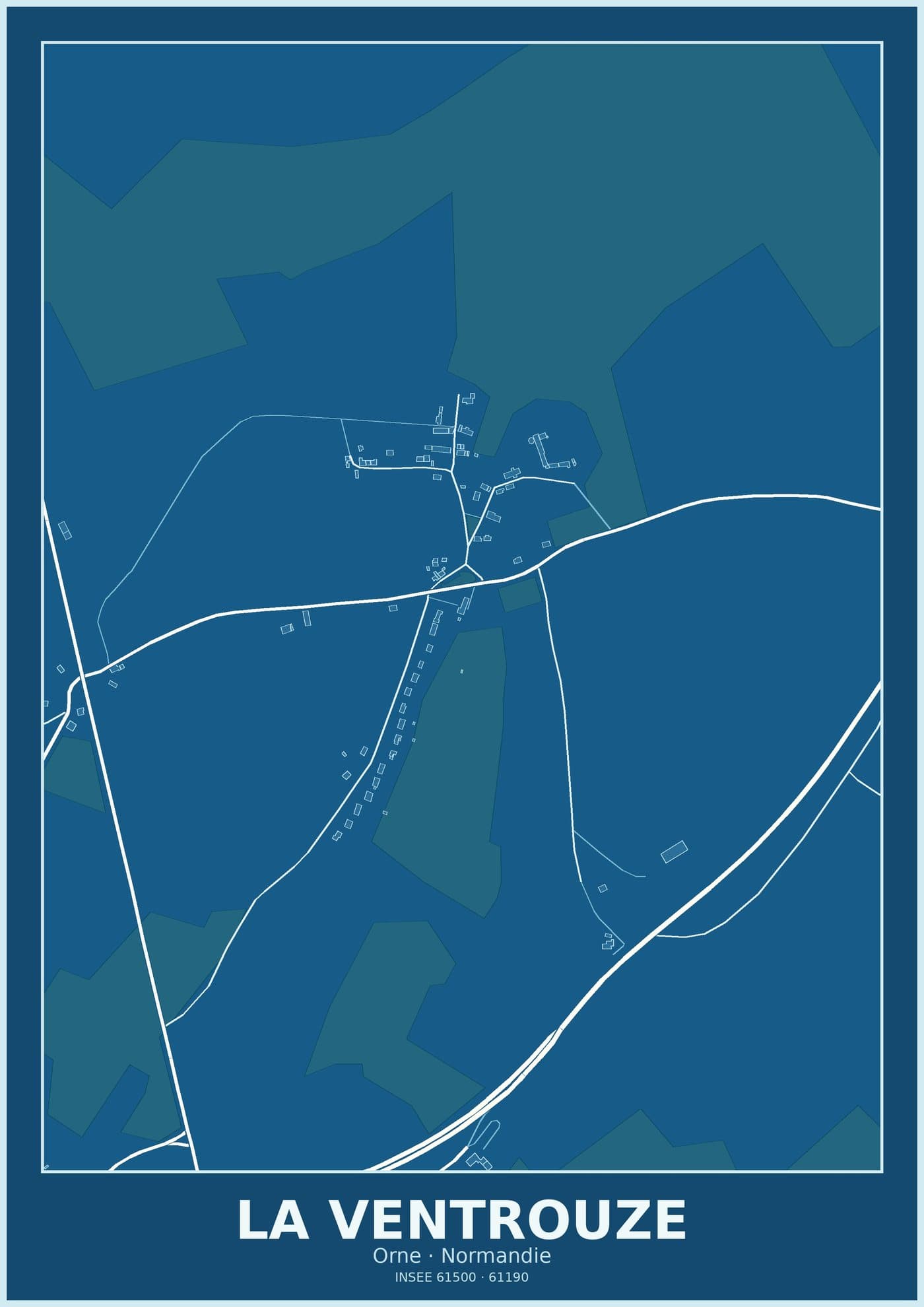 Plan de La Ventrouze