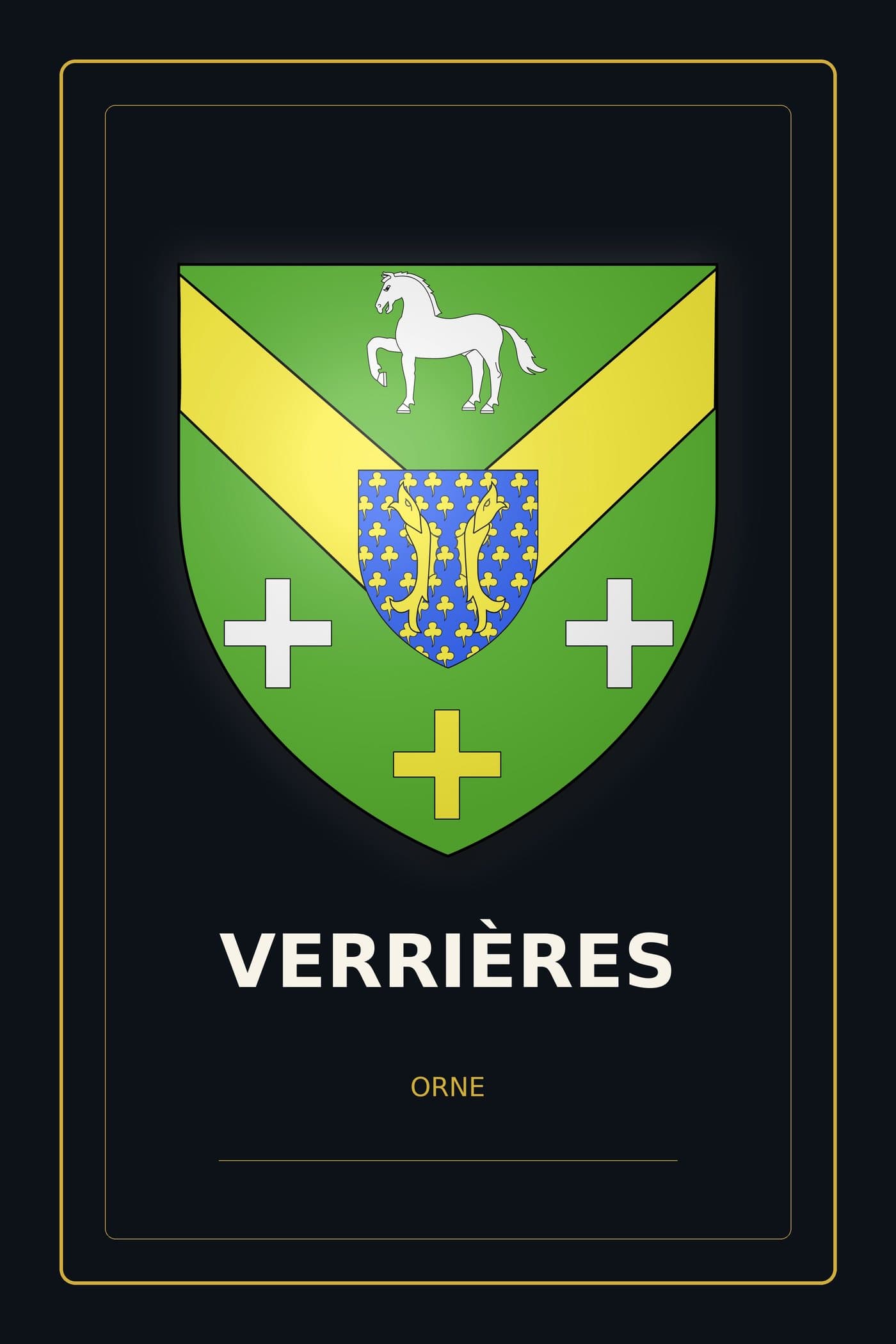 Blason de Verrières