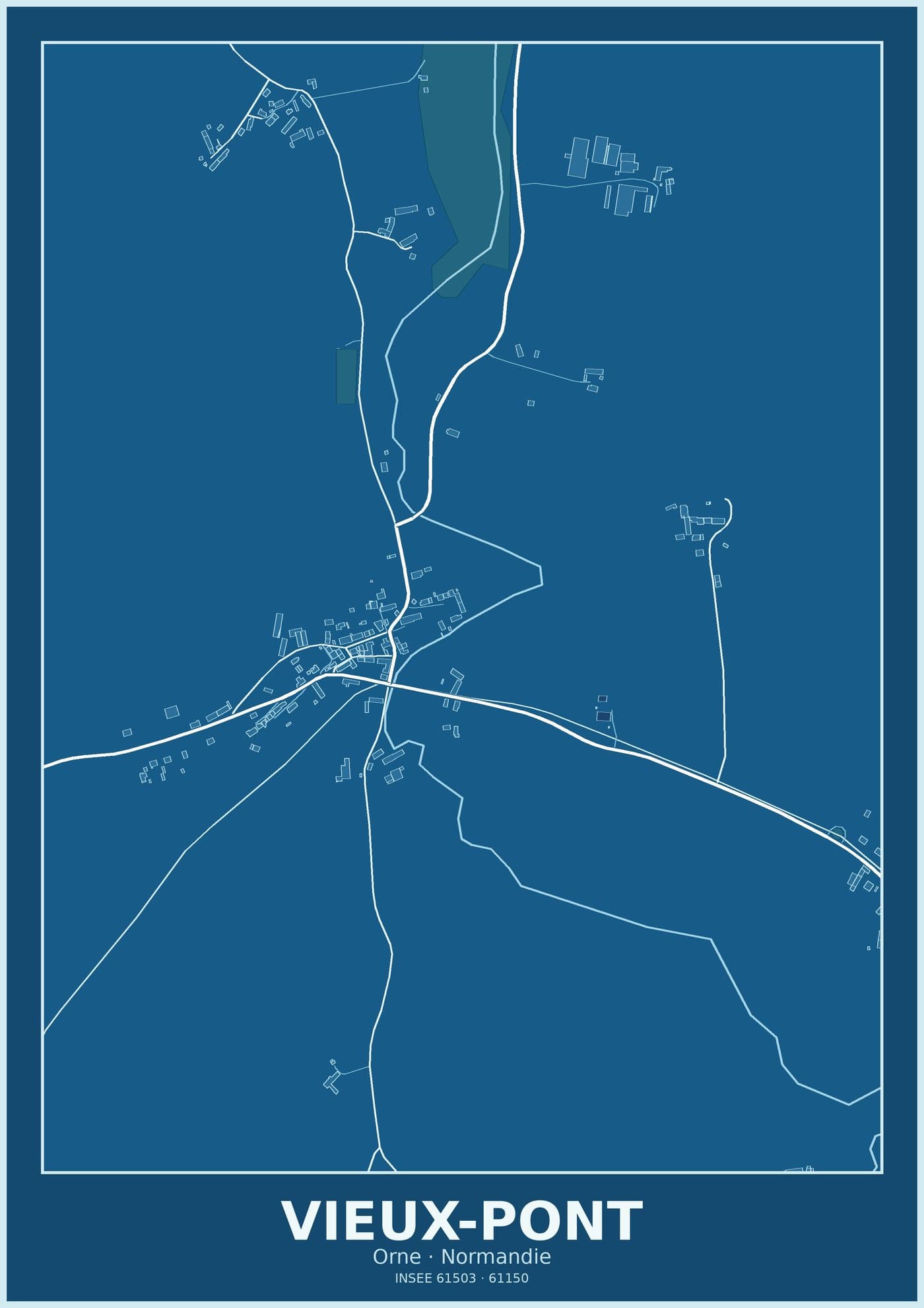 Plan de Vieux-Pont
