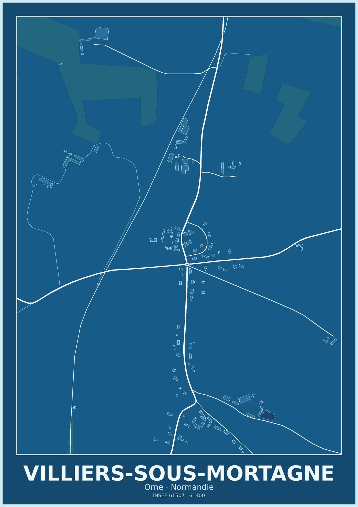 Plan de Villiers-sous-Mortagne