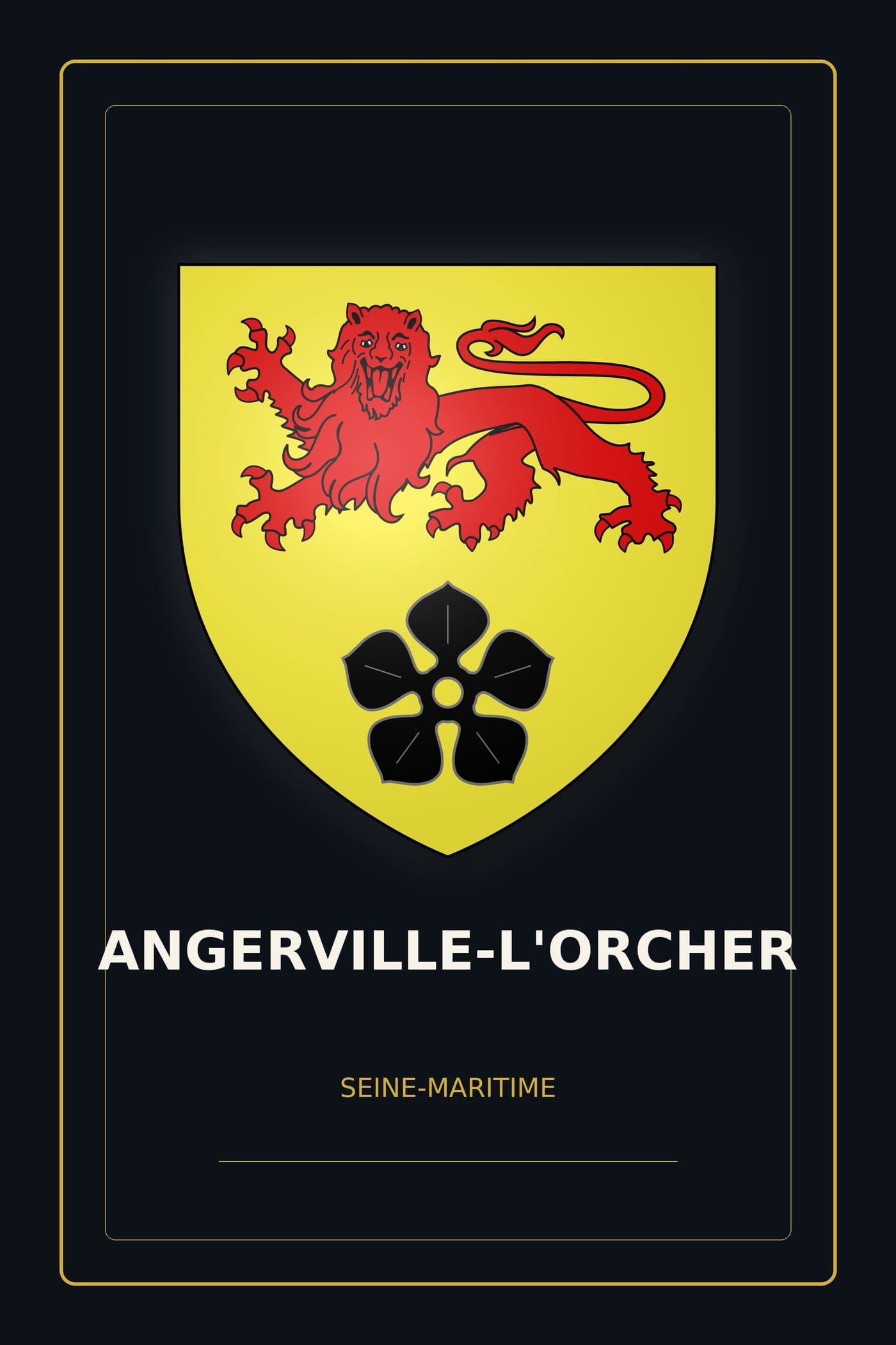 Blason d'Angerville-l'Orcher
