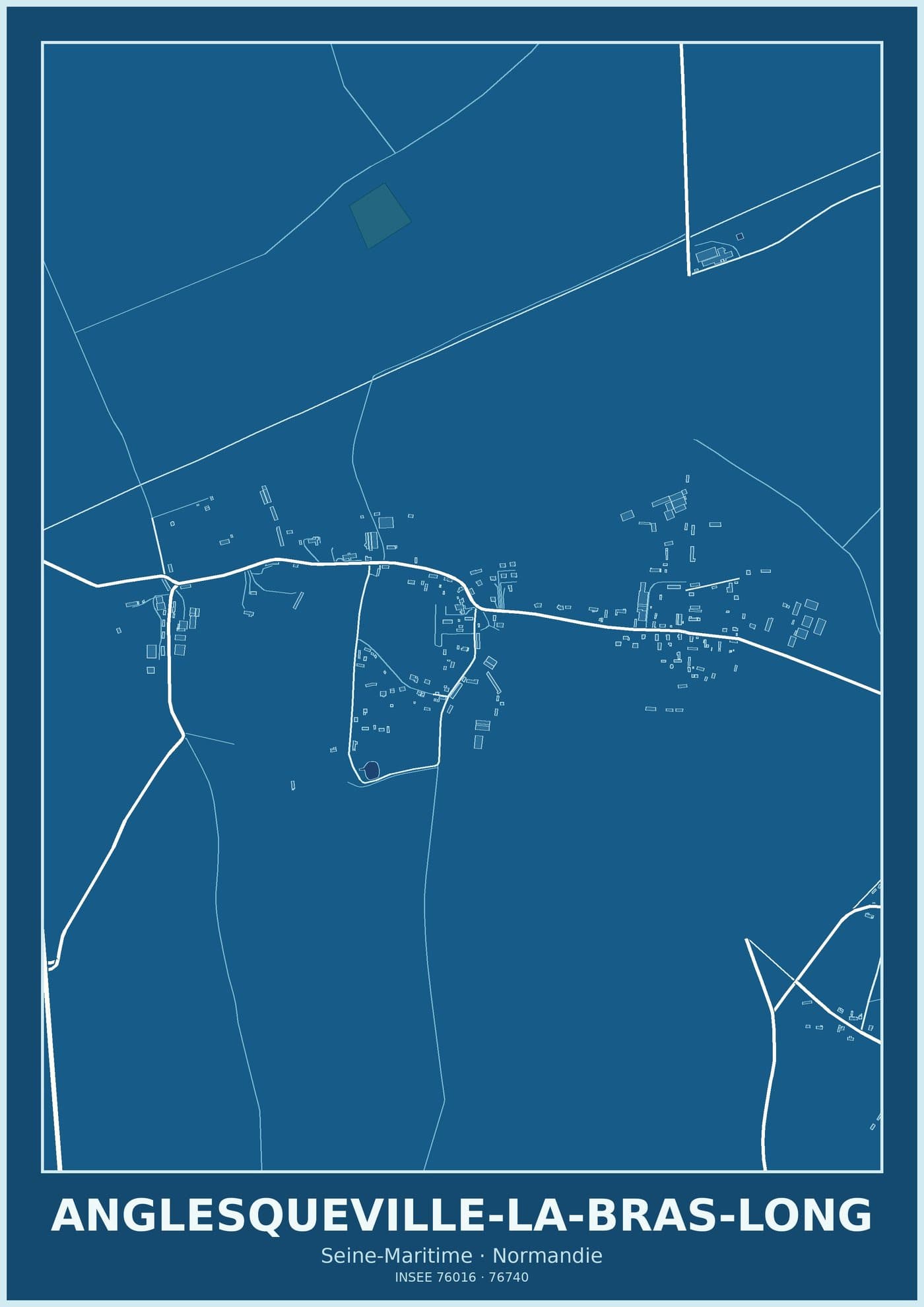 Plan d'Anglesqueville-la-Bras-Long