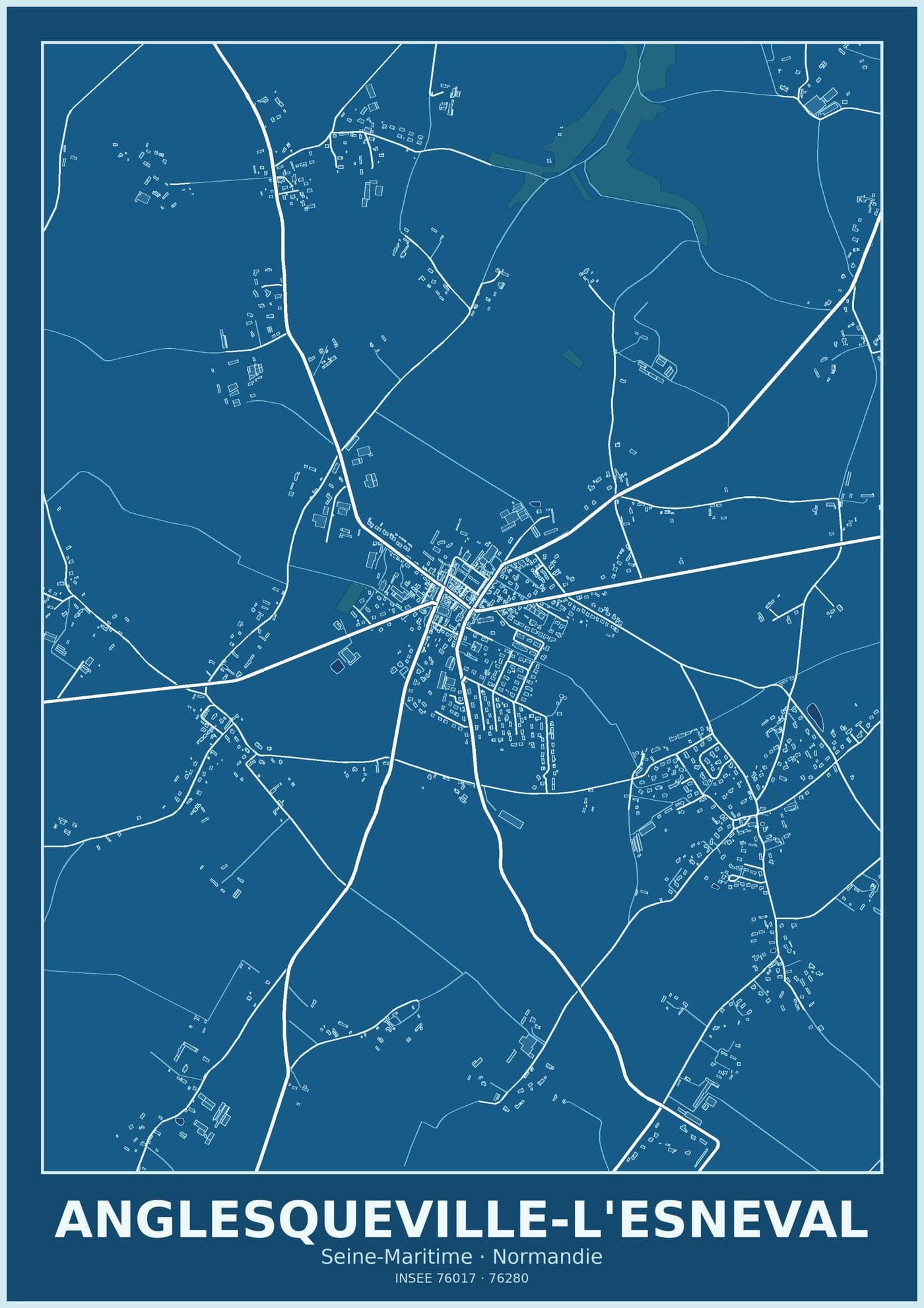 Plan d'Anglesqueville-l'Esneval
