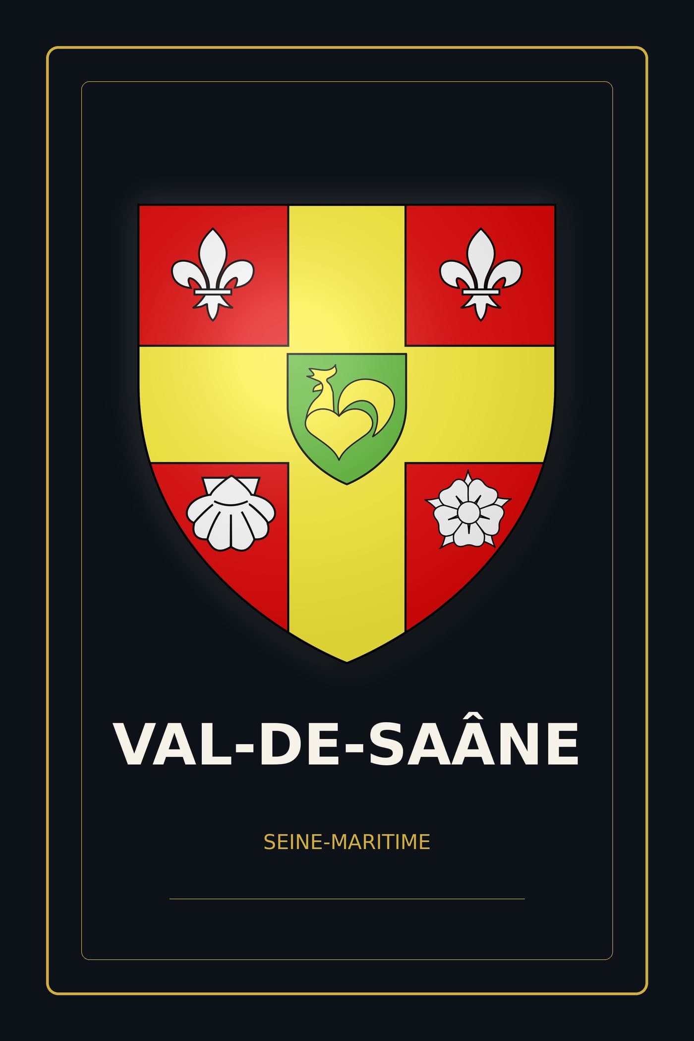 Blason de Val-de-Saâne