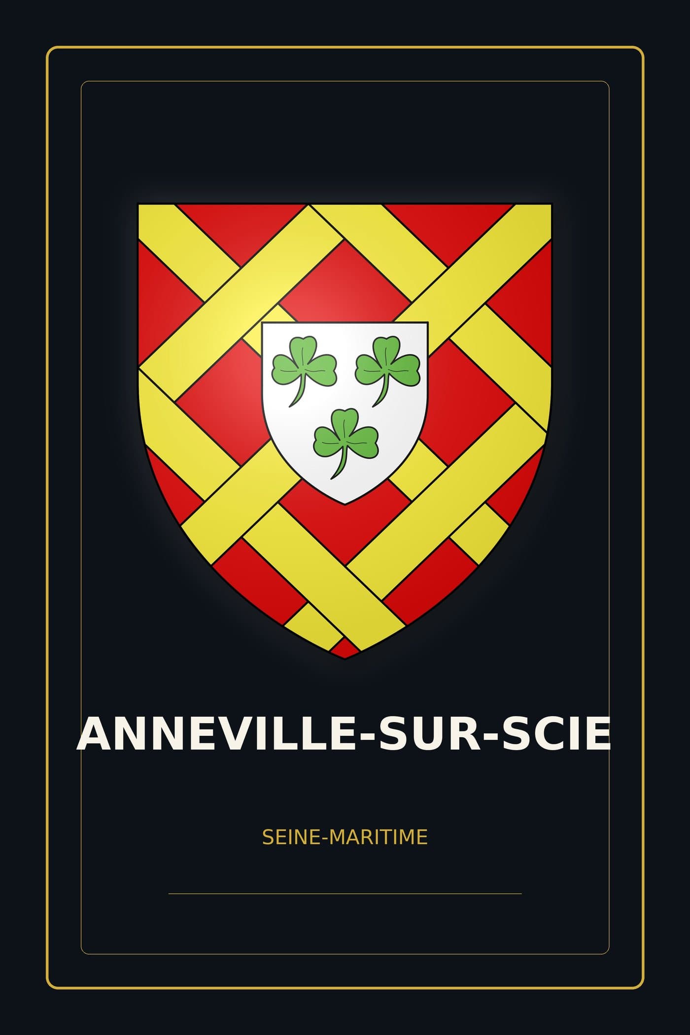 Blason d'Anneville-sur-Scie