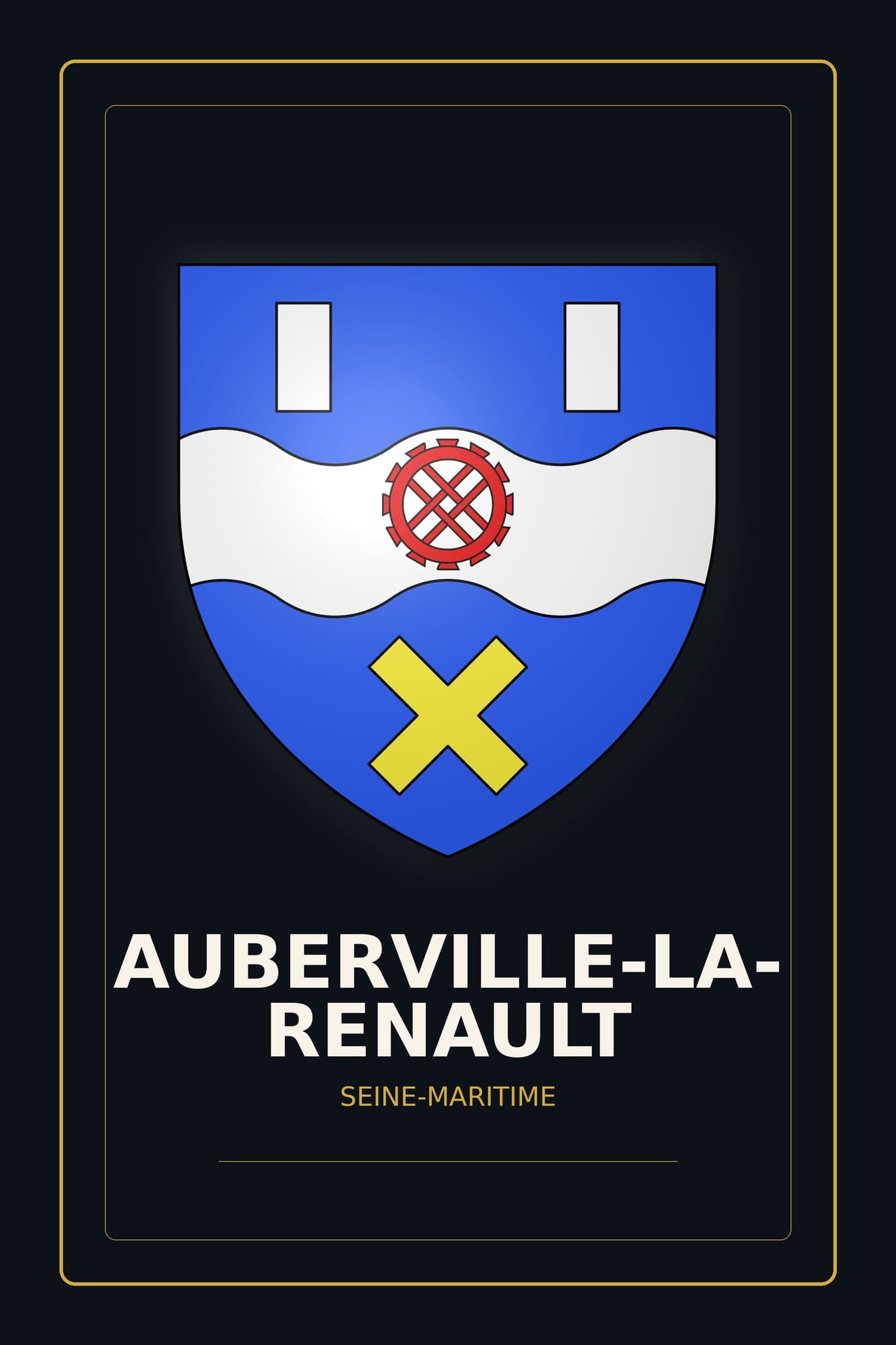 Blason d'Auberville-la-Renault