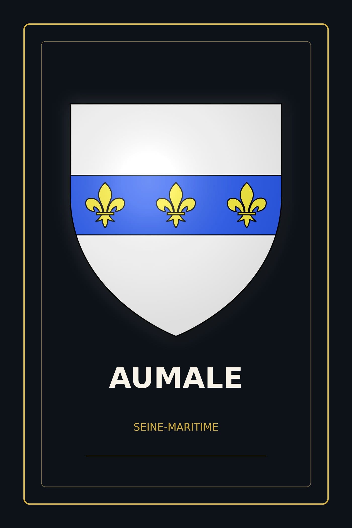 Blason d'Aumale