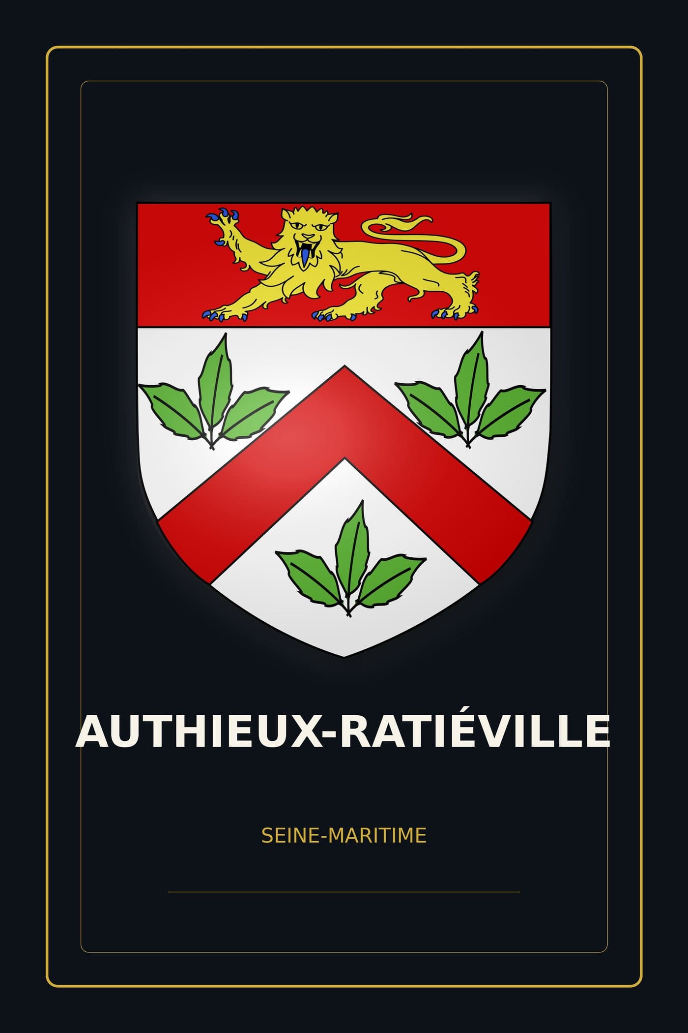Blason d'Authieux-Ratiéville