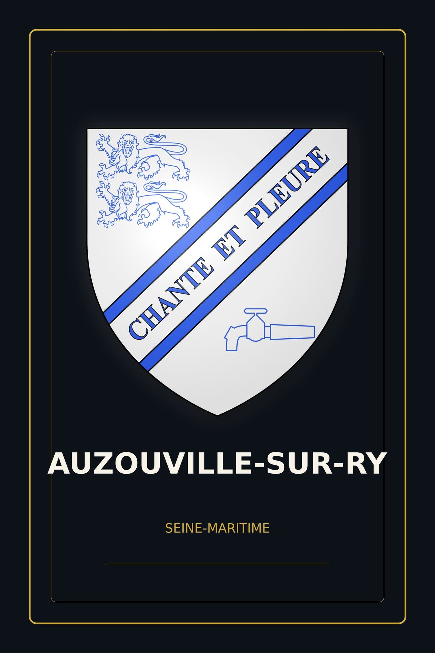 Blason d'Auzouville-sur-Ry
