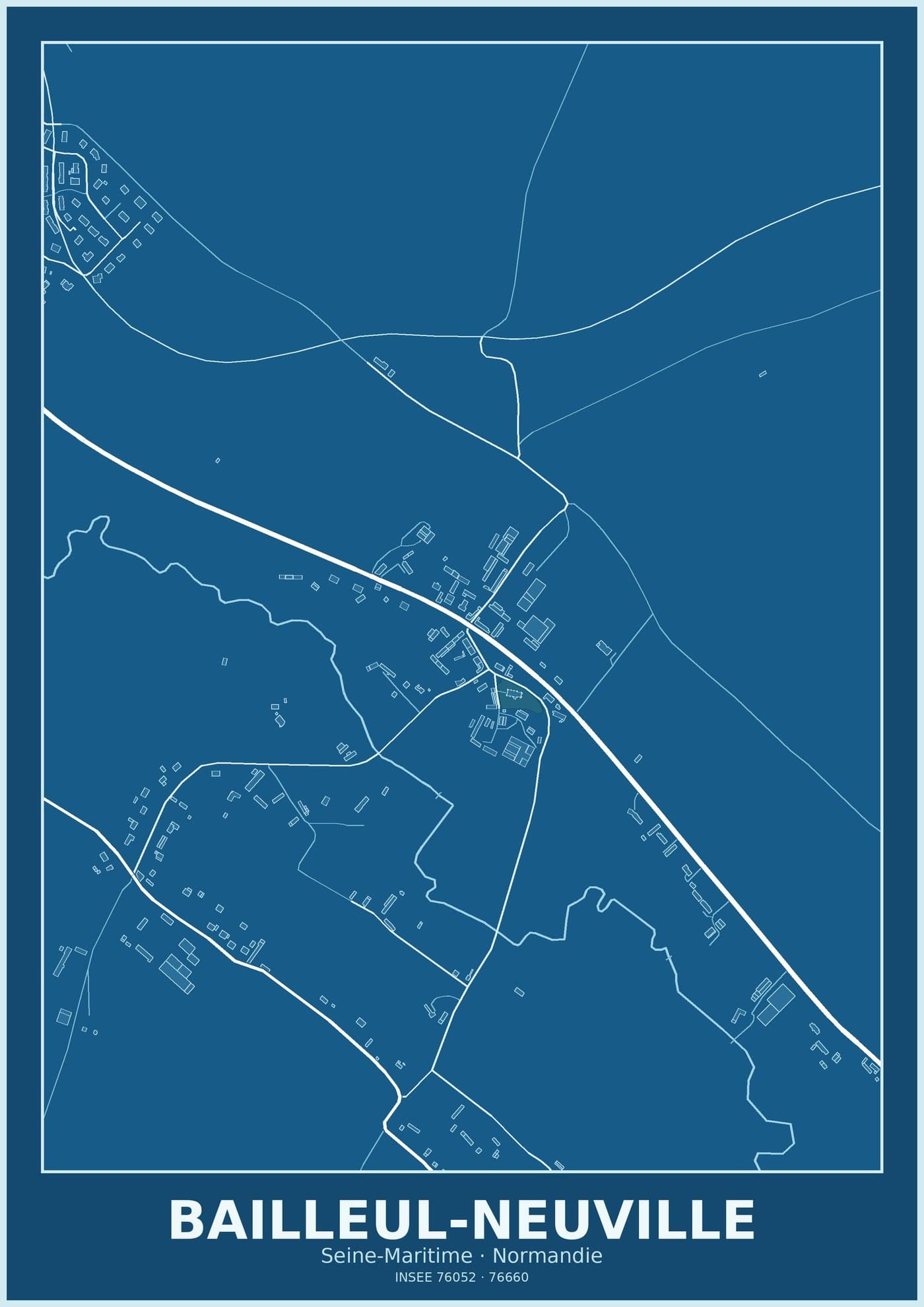 Plan de Bailleul-Neuville