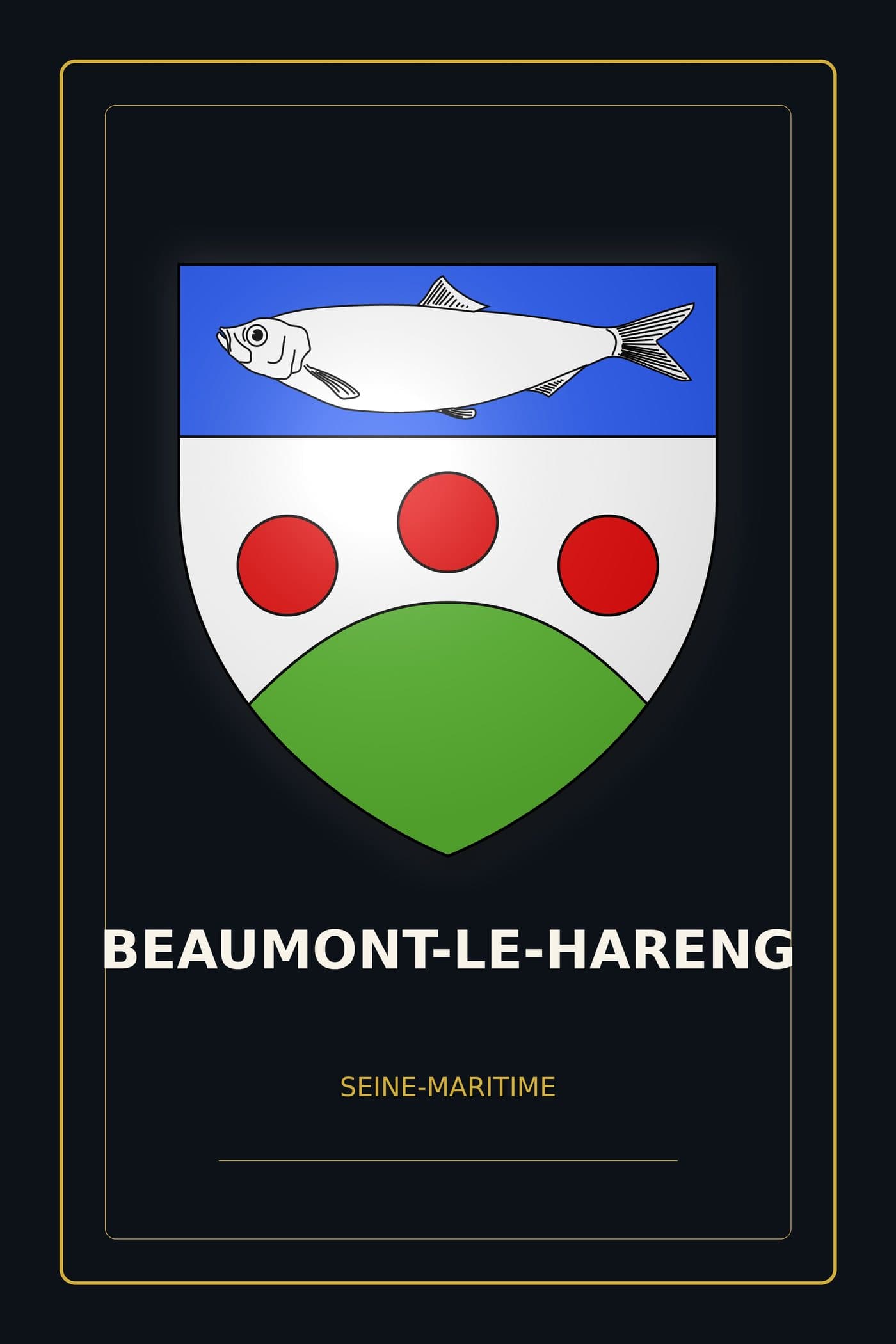 Blason de Beaumont-le-Hareng