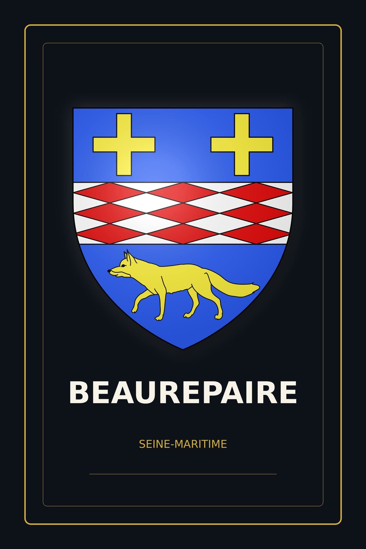 Blason de Beaurepaire