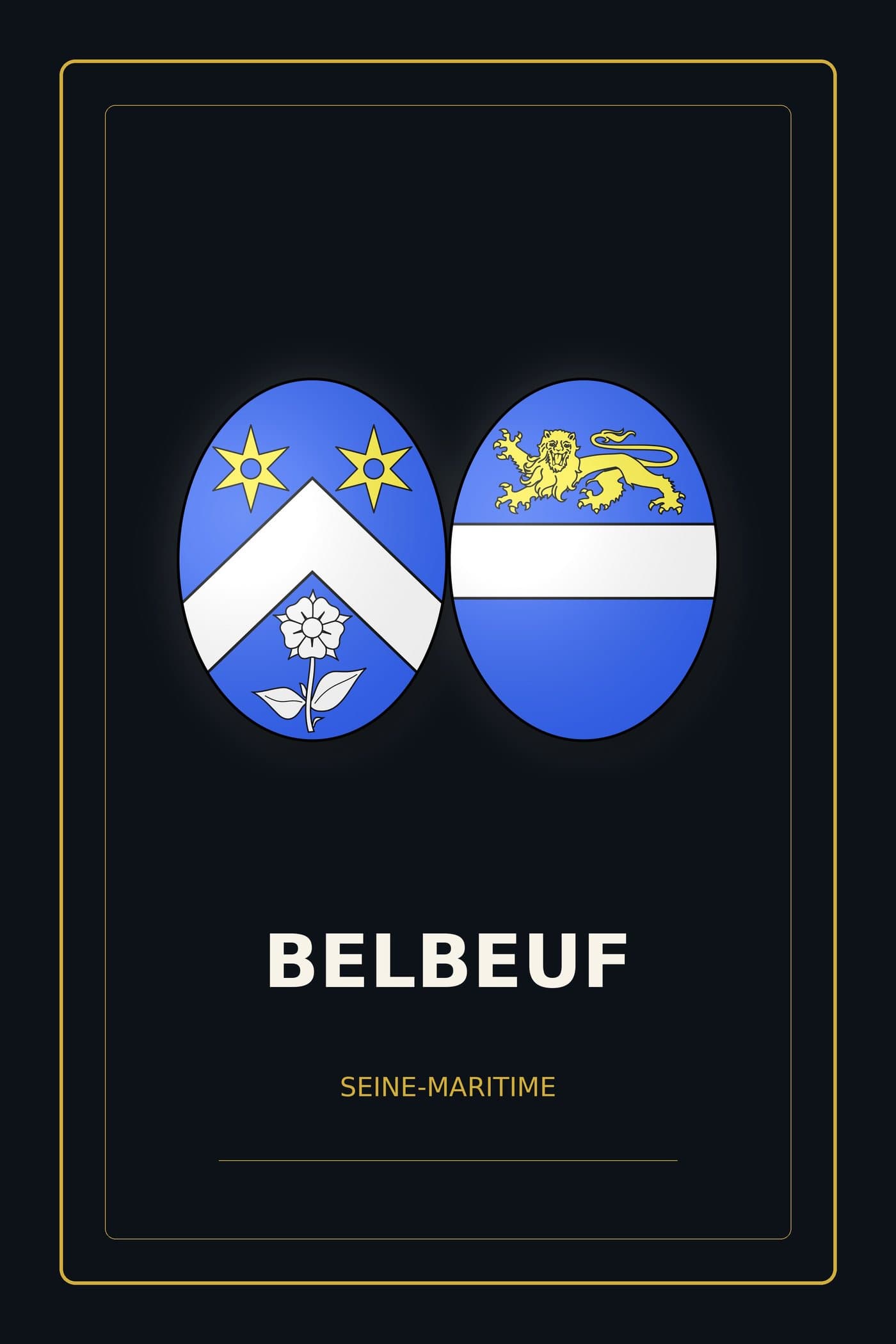 Blason de Belbeuf