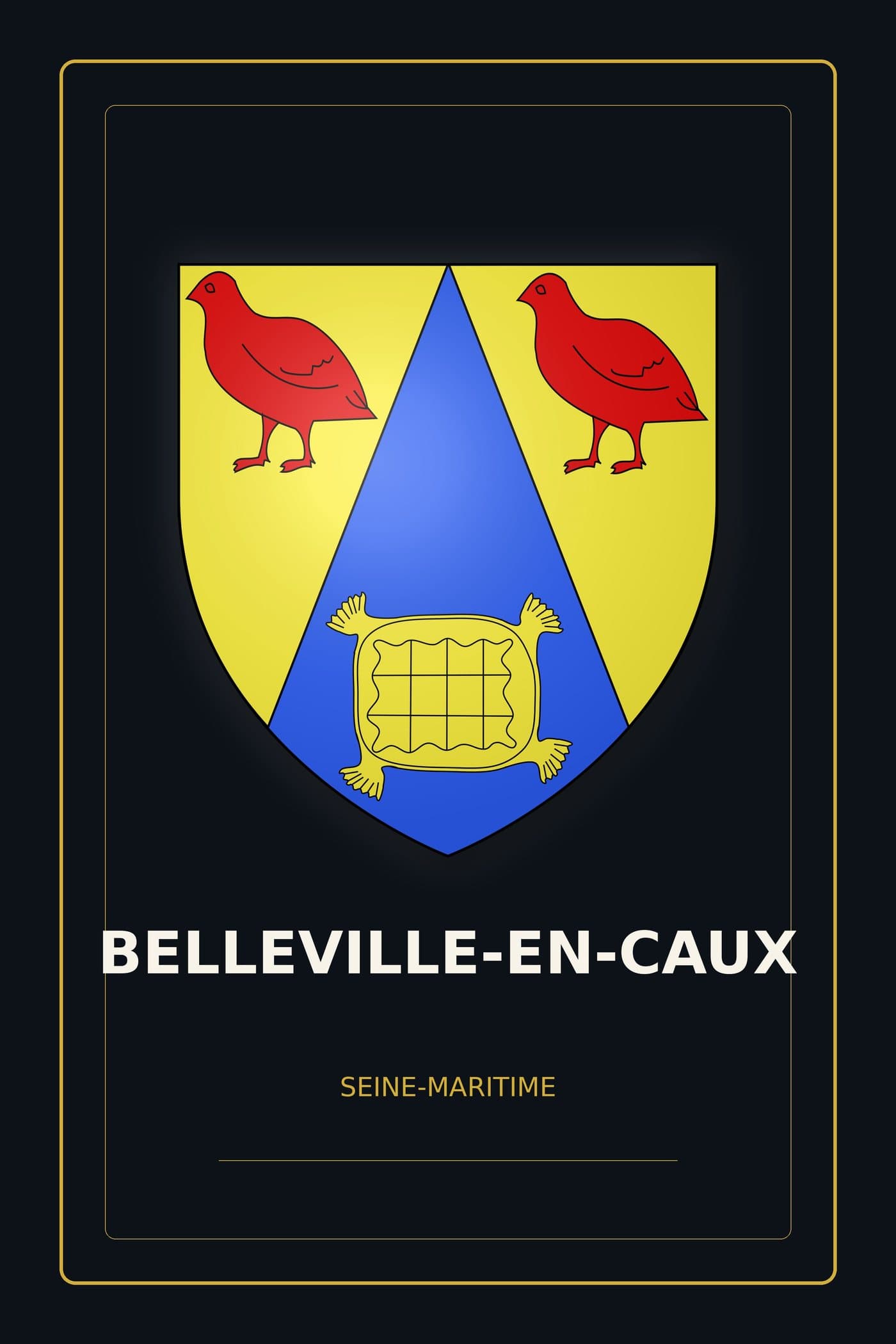Blason de Belleville-en-Caux