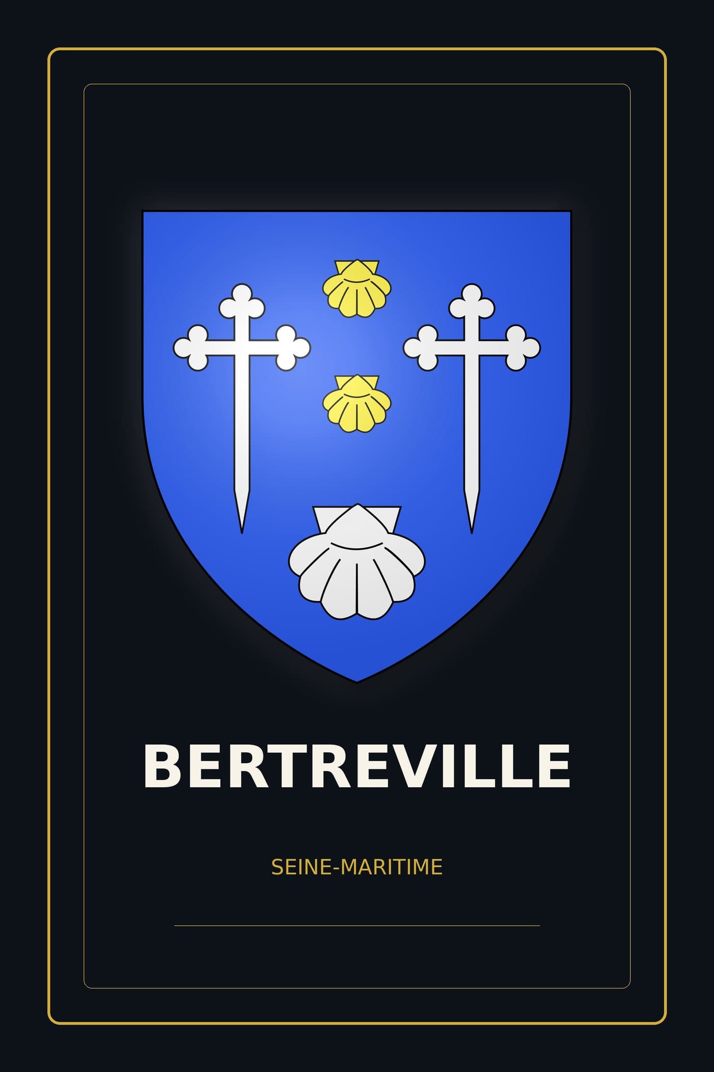 Blason de Bertreville