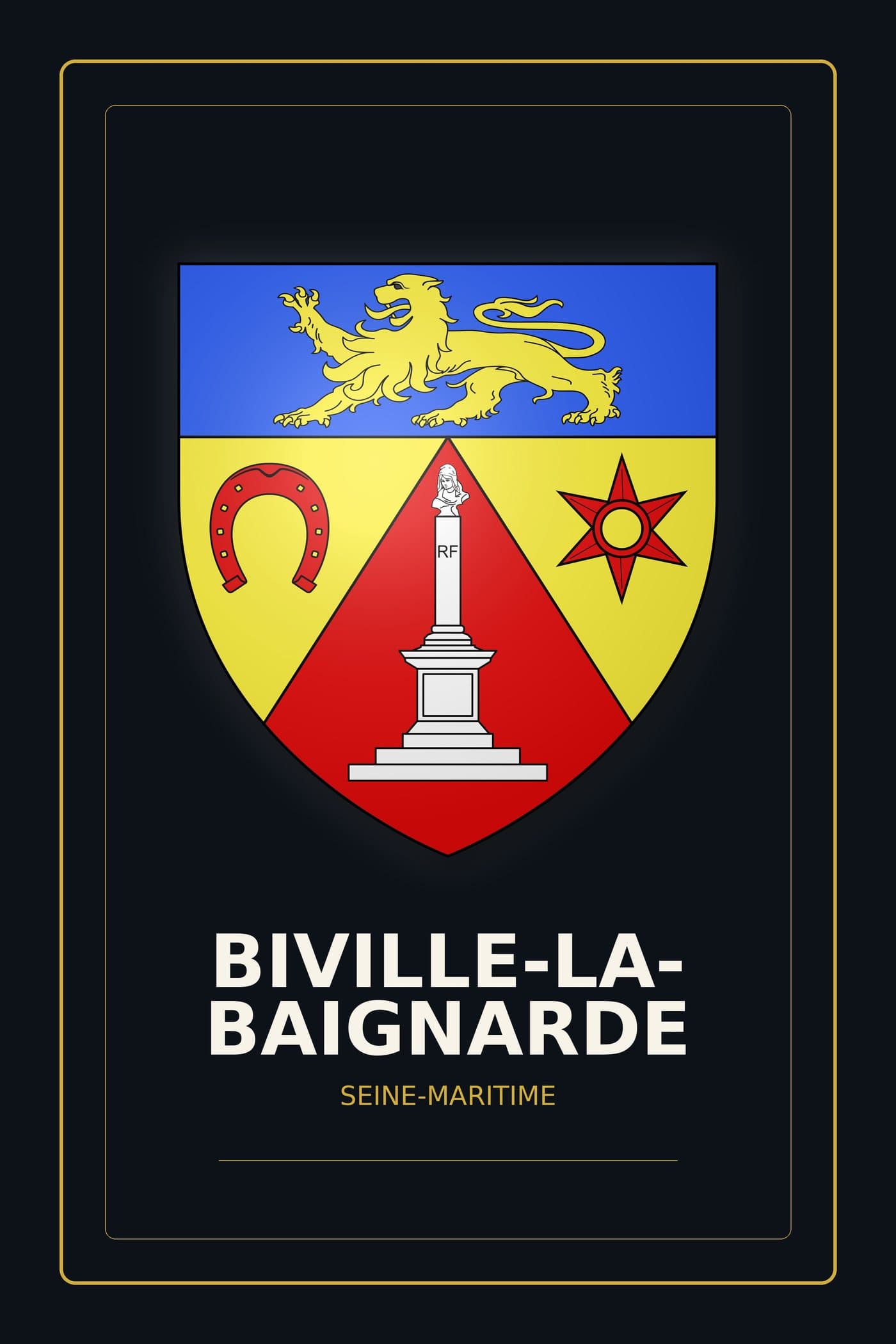 Blason de Biville-la-Baignarde