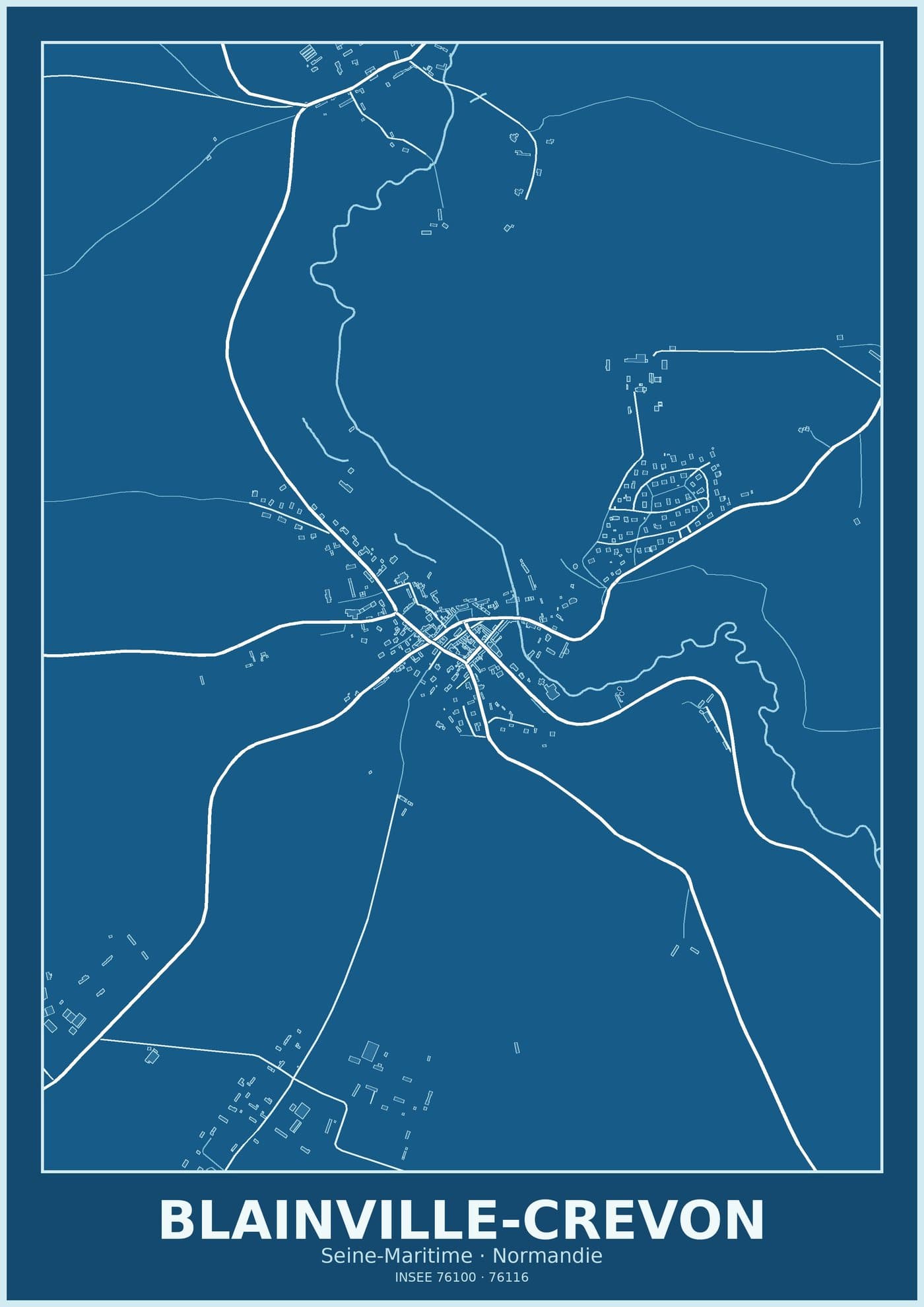 Plan de Blainville-Crevon